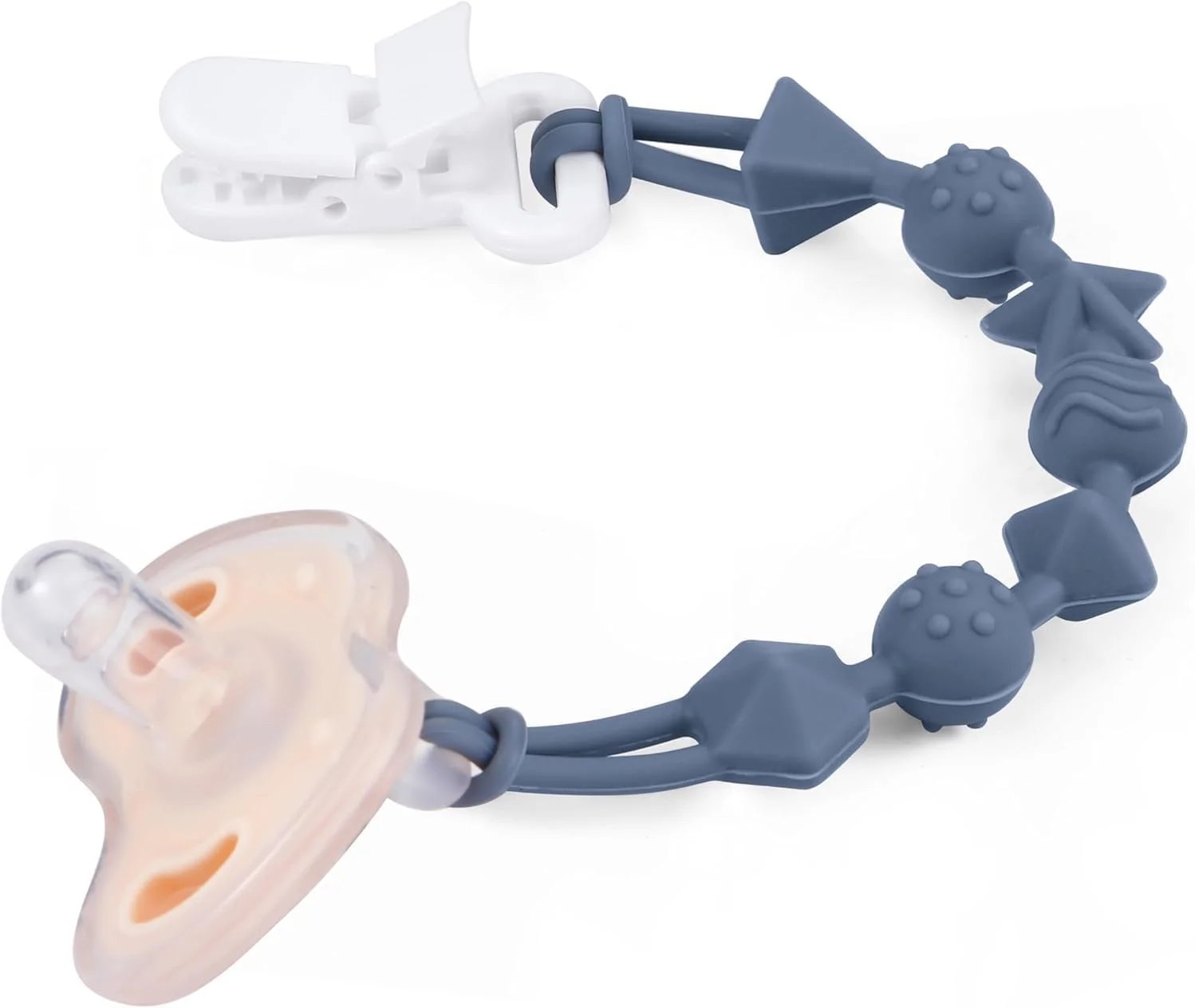 پک 7 عددی زنجیر پستانک سیلیکونی PandaEar - زنجیر پستانک با طراحی پیوسته برای پسران و دختران - زنجیر نگهدارنده پستانک جهانی برای اسباب بازی پک 7 عددی زنجیر پستانک سیلیکونی PandaEar - زنجیر پستانک با طراحی پیوسته برای پسران و دختران - زنجیر نگهدارنده پستانک جهانی برای اسباب بازی