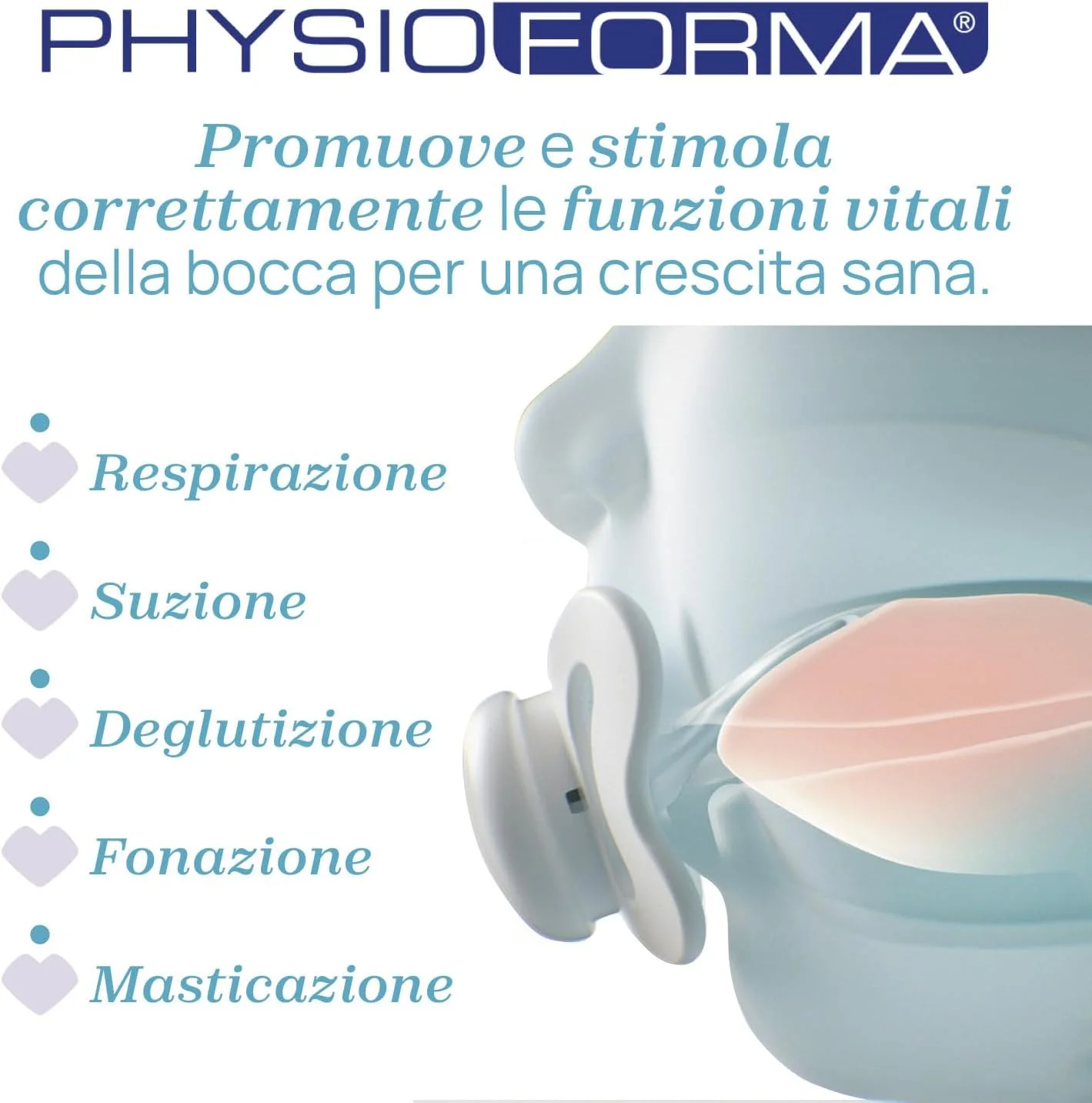 پستانک سیلیکونی چیکو Physioforma مناسب 16-36 ماه، نرم و لطیف، پشتیبانی از تنفس فیزیولوژیکی و ترویج رشد مناسب دهان، آبی فیروزه ای و آبی روشن، 4 عدد