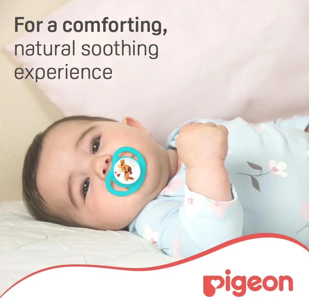 پستانک ارتودنسی دخترانه سایز بزرگ L دوقلو پیجن مدل Minilight، یک عدد پستانک ارتودنسی دخترانه سایز بزرگ L دوقلو پیجن مدل Minilight، یک عدد