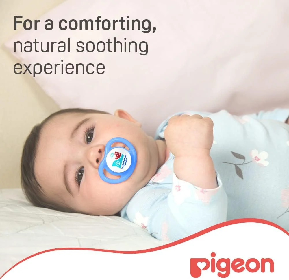 پستانک مینی لایت Pigeon، فوق العاده سبک وزن، سرپستانکی سیلیکونی نرم، جریان هوای بیشتر، فاقد BPA، سایز L، 12+ ماه، شفاف پستانک مینی لایت Pigeon، فوق العاده سبک وزن، سرپستانکی سیلیکونی نرم، جریان هوای بیشتر، فاقد BPA، سایز L، 12+ ماه، شفاف