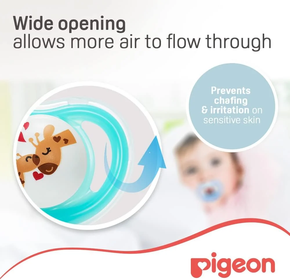 پستانک ارتودنسی دخترانه سایز بزرگ L دوقلو پیجن مدل Minilight، یک عدد پستانک ارتودنسی دخترانه سایز بزرگ L دوقلو پیجن مدل Minilight، یک عدد