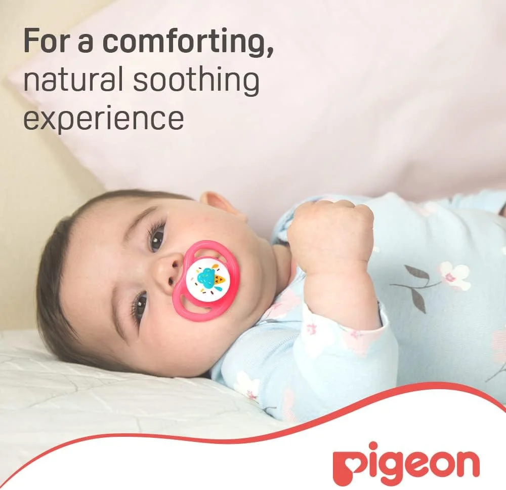 پستانک مینی لایت پیجون، فوق العاده سبک وزن، سرپستانک سیلیکونی نرم، جریان هوای بیشتر، فاقد BPA و BPS، سایز L، 12+ ماه، شفاف پستانک مینی لایت پیجون، فوق العاده سبک وزن، سرپستانک سیلیکونی نرم، جریان هوای بیشتر، فاقد BPA و BPS، سایز L، 12+ ماه، شفاف