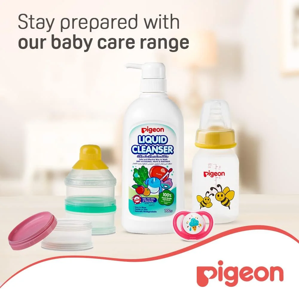 پستانک مینی لایت پیجون، فوق العاده سبک وزن، سرپستانک سیلیکونی نرم، جریان هوای بیشتر، فاقد BPA و BPS، سایز L، 12+ ماه، شفاف پستانک مینی لایت پیجون، فوق العاده سبک وزن، سرپستانک سیلیکونی نرم، جریان هوای بیشتر، فاقد BPA و BPS، سایز L، 12+ ماه، شفاف