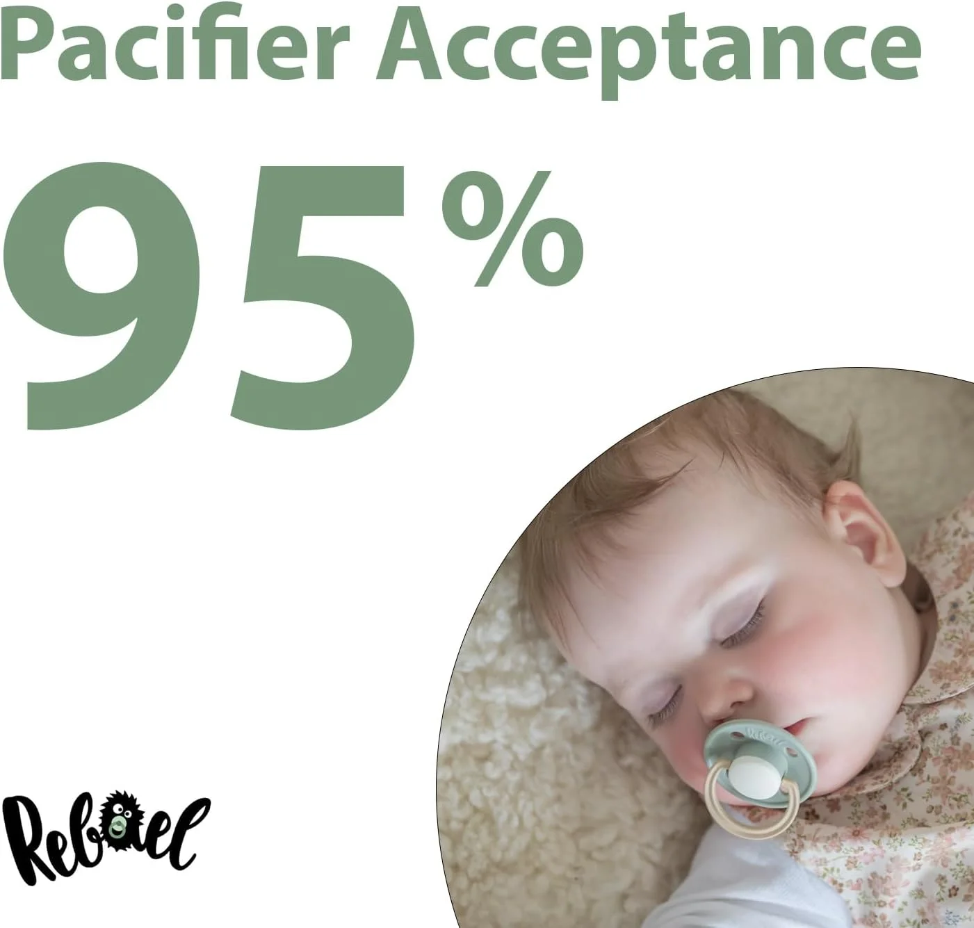 پستانک دوتایی کودک Rebael مناسب 6 تا 18 ماه - پستانک گرد لاستیکی طبیعی راحت، پستانک های ایمن و آسان برای استریل کردن - 1 بسته لوازم ضروری نوزاد | سانگریا پستانک دوتایی کودک Rebael مناسب 6 تا 18 ماه - پستانک گرد لاستیکی طبیعی راحت، پستانک های ایمن و آسان برای استریل کردن - 1 بسته لوازم ضروری نوزاد | سانگریا