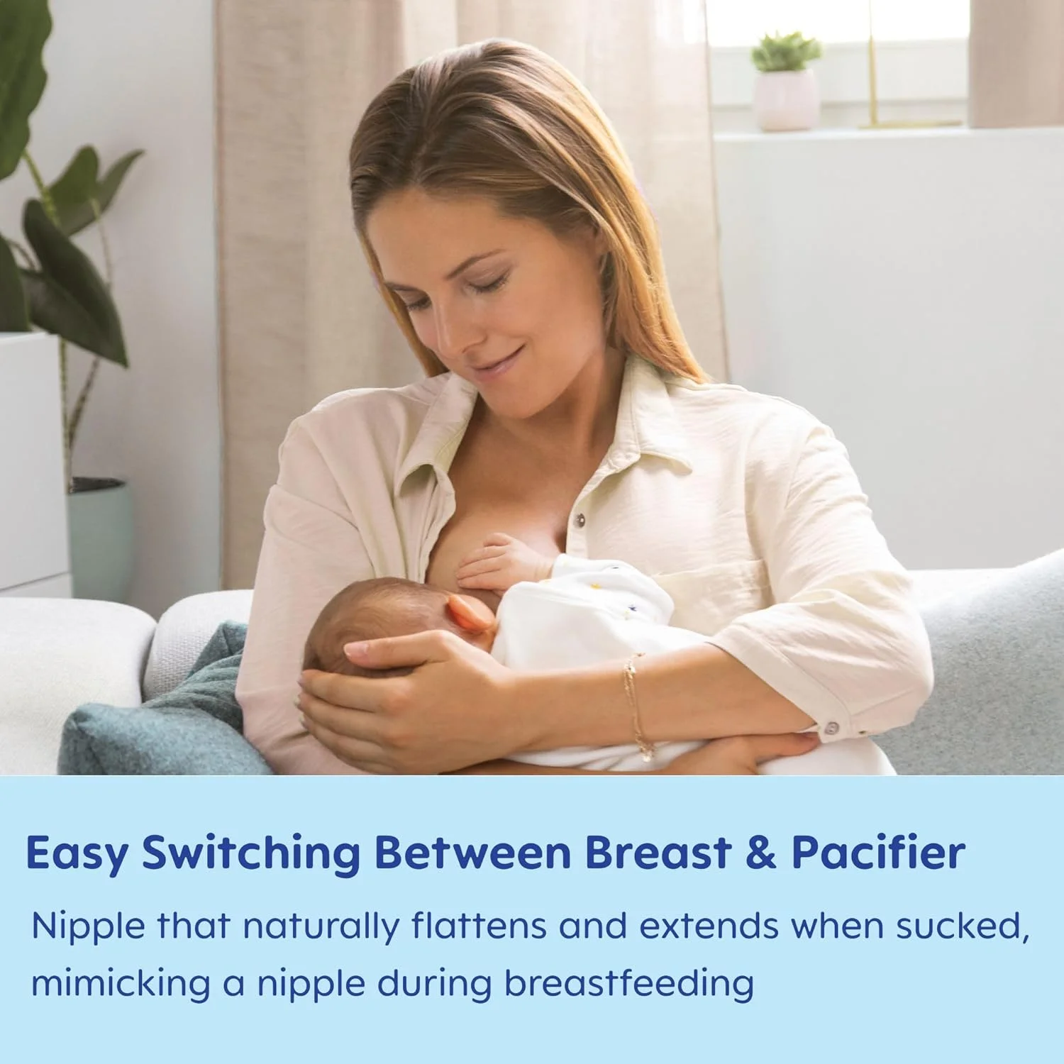 پستانک نوزادی مات MAM Original Start، بهترین پستانک برای نوزادان شیرخوار، پسرانه، 0-3 ماه (بسته 4 عددی) پستانک نوزادی مات MAM Original Start، بهترین پستانک برای نوزادان شیرخوار، پسرانه، 0-3 ماه (بسته 4 عددی)