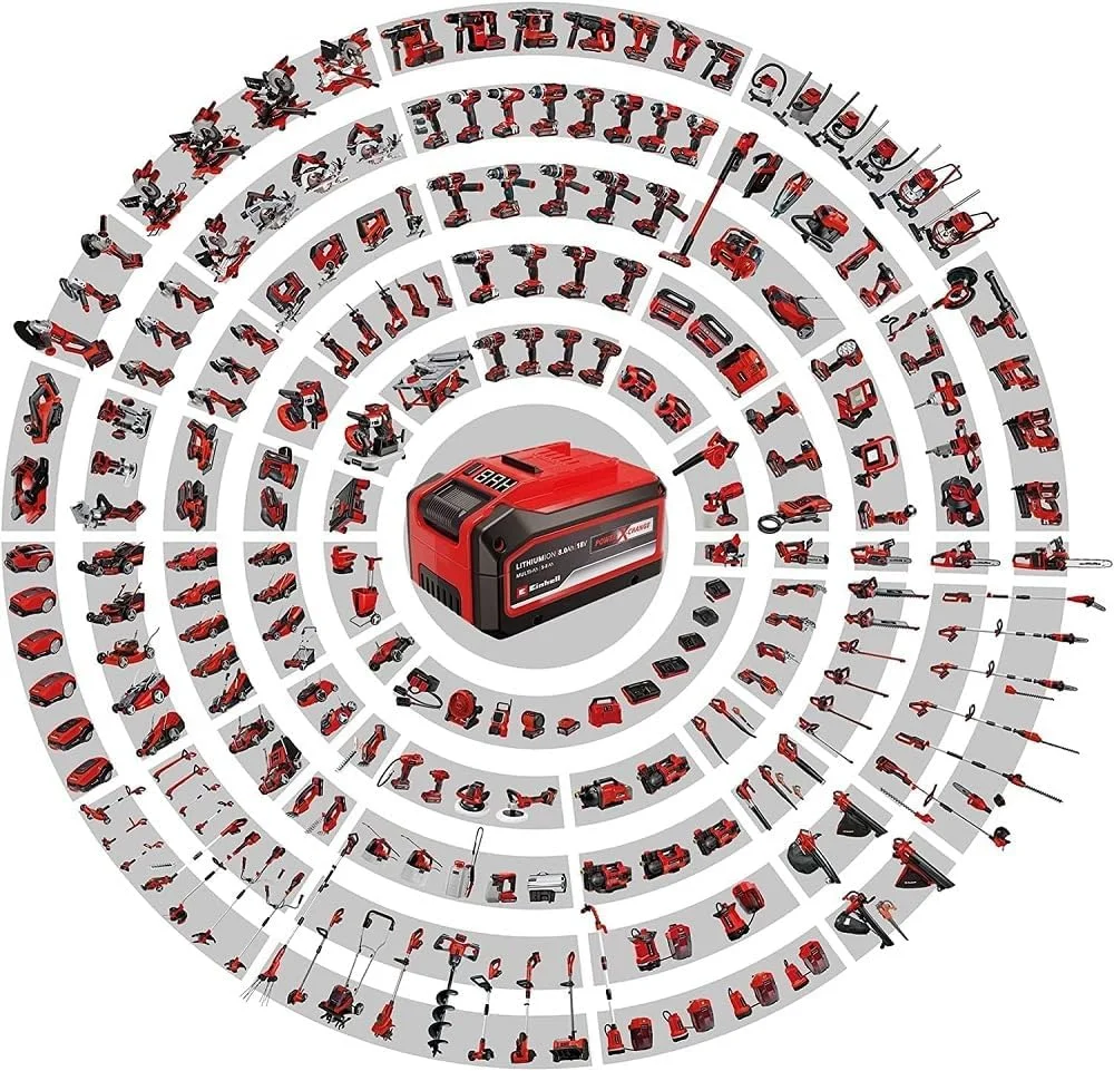 دمنده برگ شارژی 18 ولت Einhell Power X-Change با باتری و شارژر - دمنده هوای سبک و قدرتمند برای باغ، کارگاه و مصارف خانگی - GE-CL 18 Li E Garden Blower دمنده برگ شارژی 18 ولت Einhell Power X-Change با باتری و شارژر - دمنده هوای سبک و قدرتمند برای باغ، کارگاه و مصارف خانگی - GE-CL 18 Li E Garden Blower