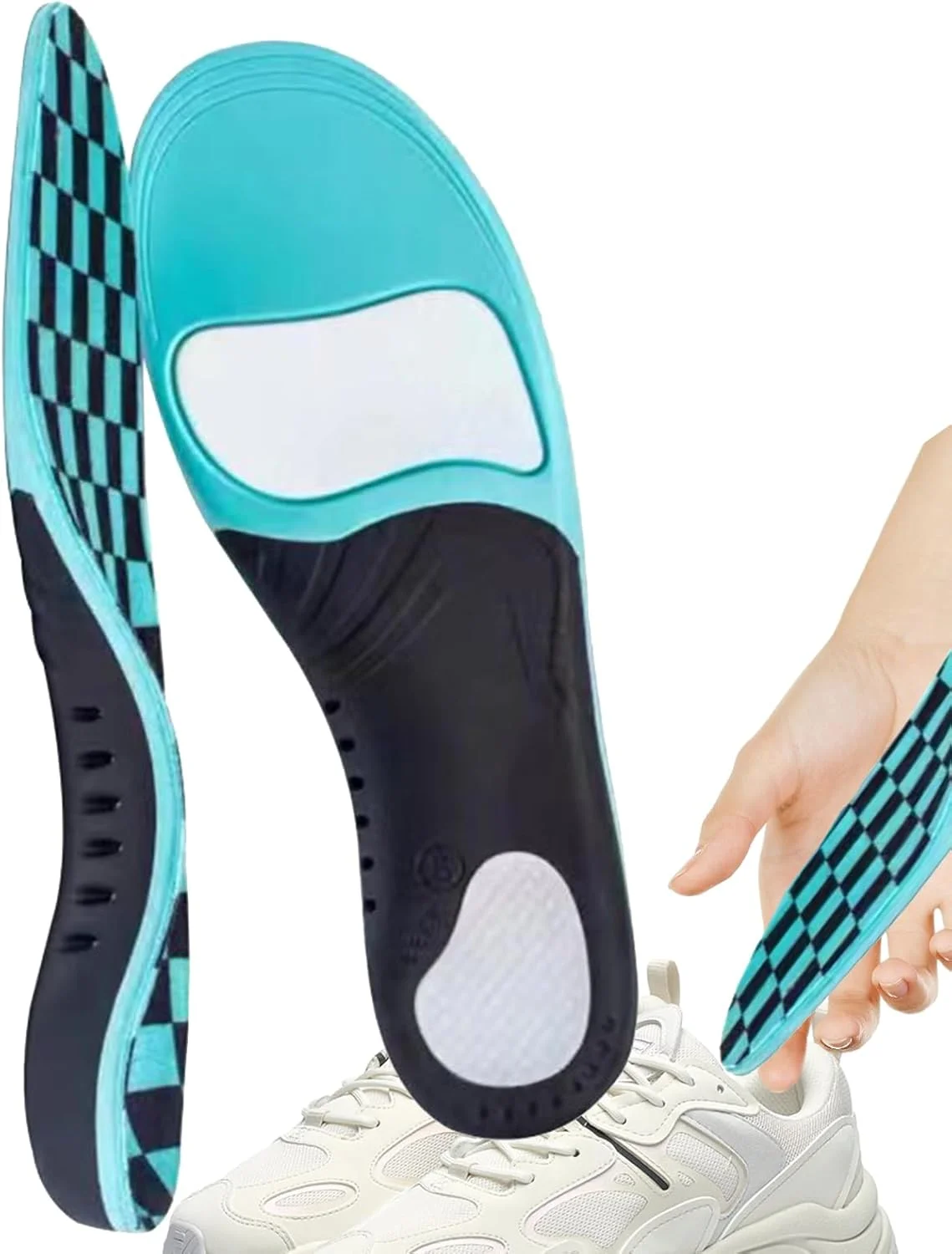 کفی طبی | کفی های تنفسی پا - درج های پشتیبانی از قوس بلند برای زنان و مردان، کفی کفش چکمه کار، ورزشی نرم کفی طبی | کفی های تنفسی پا - درج های پشتیبانی از قوس بلند برای زنان و مردان، کفی کفش چکمه کار، ورزشی نرم