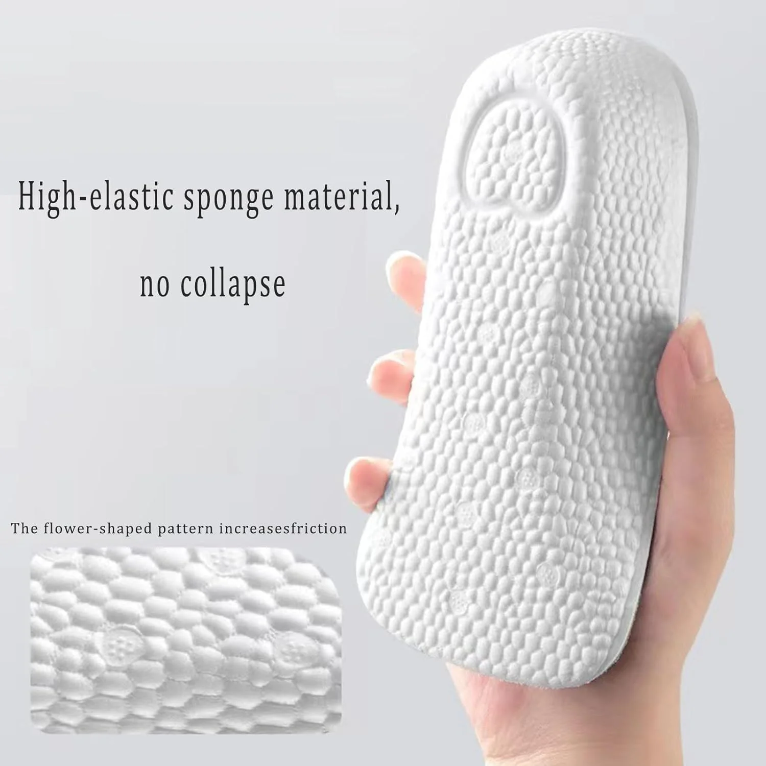 کفی افزایش قد فوم حافظه دار راحت برای کفش مردانه و زنانه، بالشتک پاشنه جذب شوک، تسکین دهنده پا (2 جفت) (3.5 سانتی متر) کفی افزایش قد فوم حافظه دار راحت برای کفش مردانه و زنانه، بالشتک پاشنه جذب شوک، تسکین دهنده پا (2 جفت) (3.5 سانتی متر)