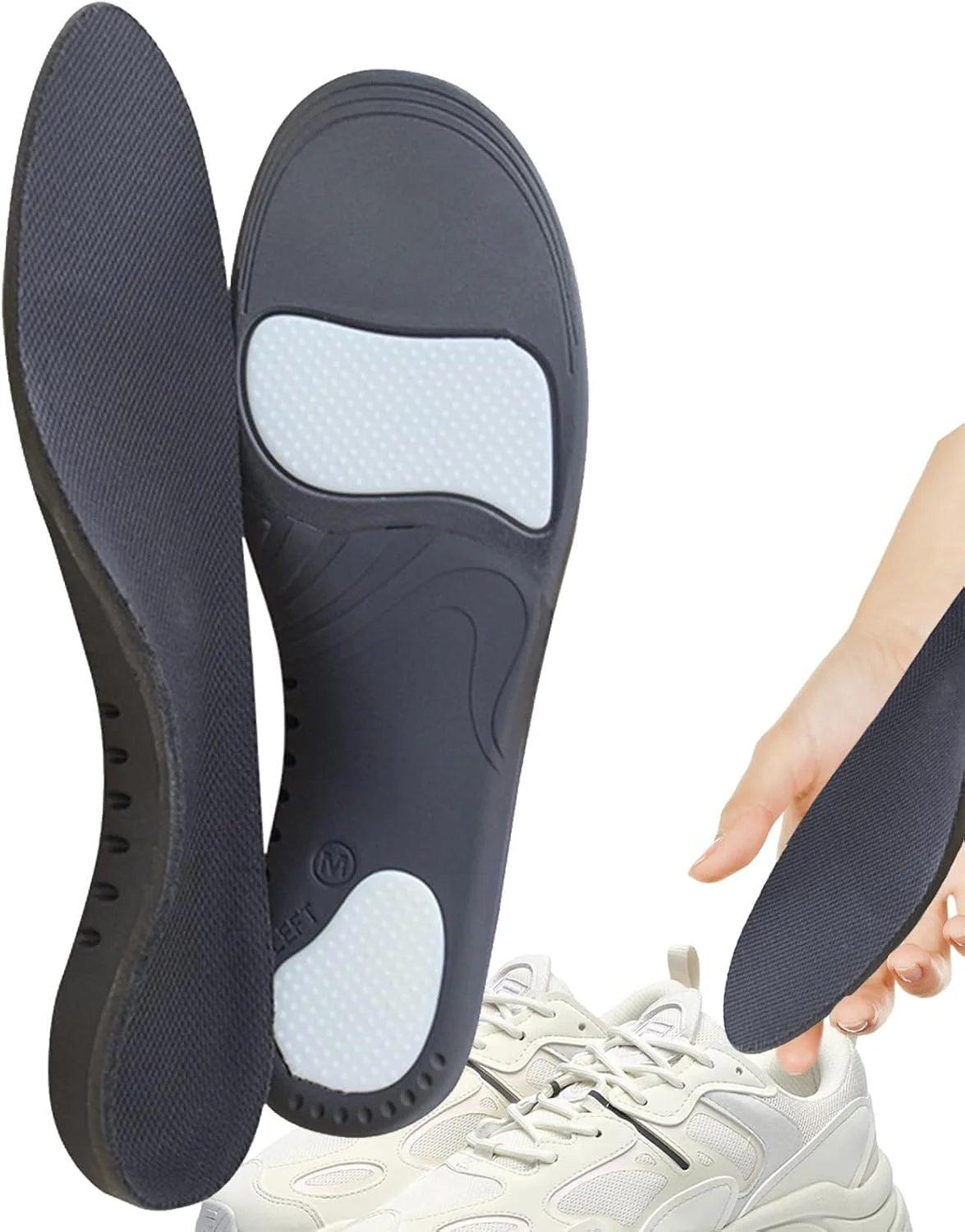 کفی طبی ارتوپدی - درج های جذب شوک برای کفش، کفی های پشتیبانی قوس پا برای مردان و زنان، کفی های راحت برای چکمه کار کفی طبی ارتوپدی - درج های جذب شوک برای کفش، کفی های پشتیبانی قوس پا برای مردان و زنان، کفی های راحت برای چکمه کار