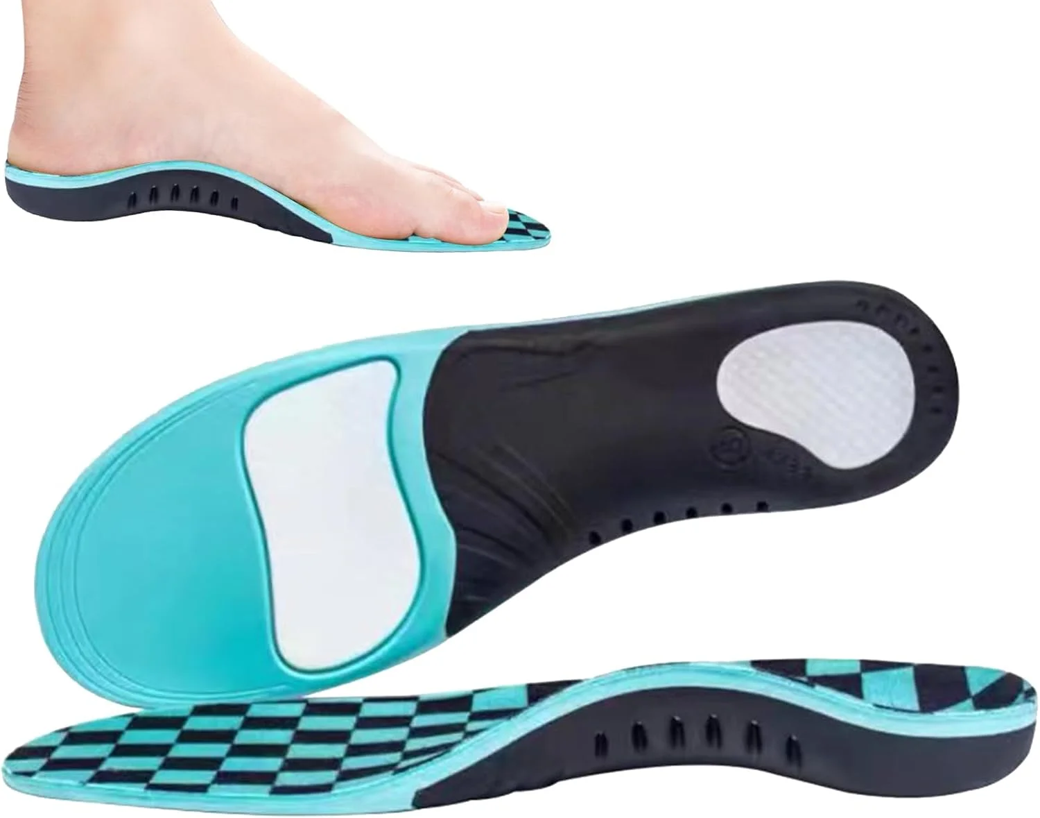 کفی طبی، کفی تنفسی پا | پشتیبانی از قوس پا برای مردان و زنان، کفی راحت برای چکمه کار کفی طبی، کفی تنفسی پا | پشتیبانی از قوس پا برای مردان و زنان، کفی راحت برای چکمه کار