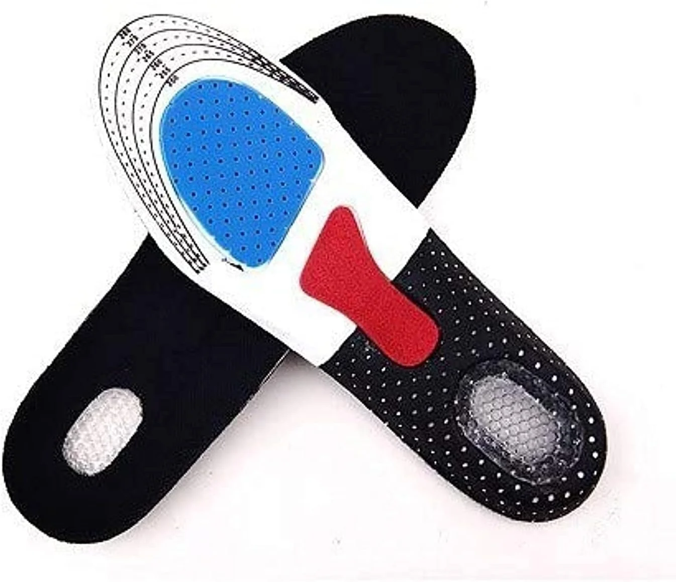 کفی طبی و ارتوپدی با پشتیبانی از قوس پا برای کفش های ورزشی مردانه