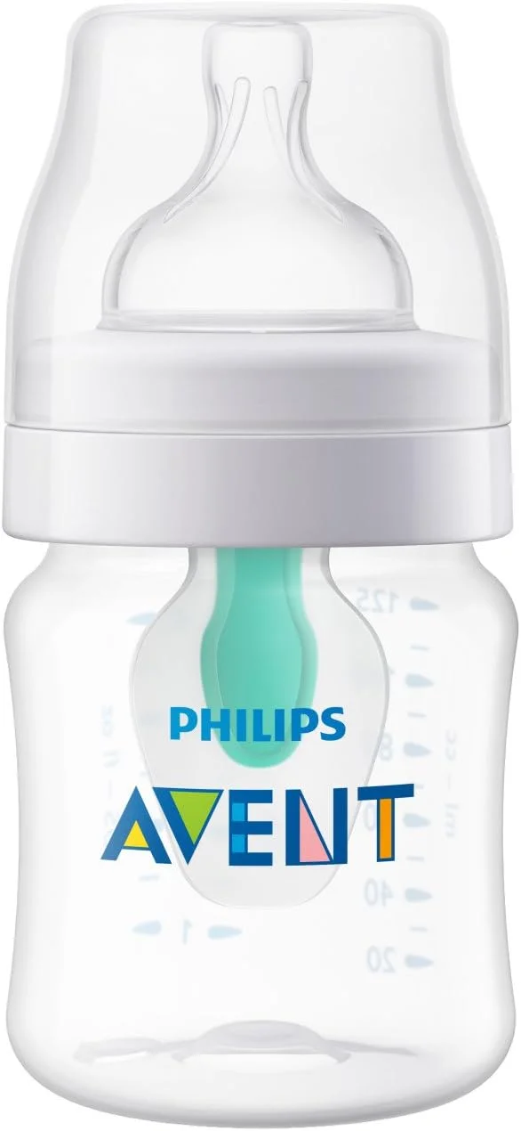 شیشه شیر ضد کولیک Philips AVENT با دریچه AirFree، 4 اونس، بسته 4 عددی شیشه شیر ضد کولیک Philips AVENT با دریچه AirFree، 4 اونس، بسته 4 عددی