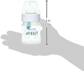 شیشه شیر ضد کولیک Philips AVENT با دریچه AirFree، 4 اونس، بسته 4 عددی شیشه شیر ضد کولیک Philips AVENT با دریچه AirFree، 4 اونس، بسته 4 عددی