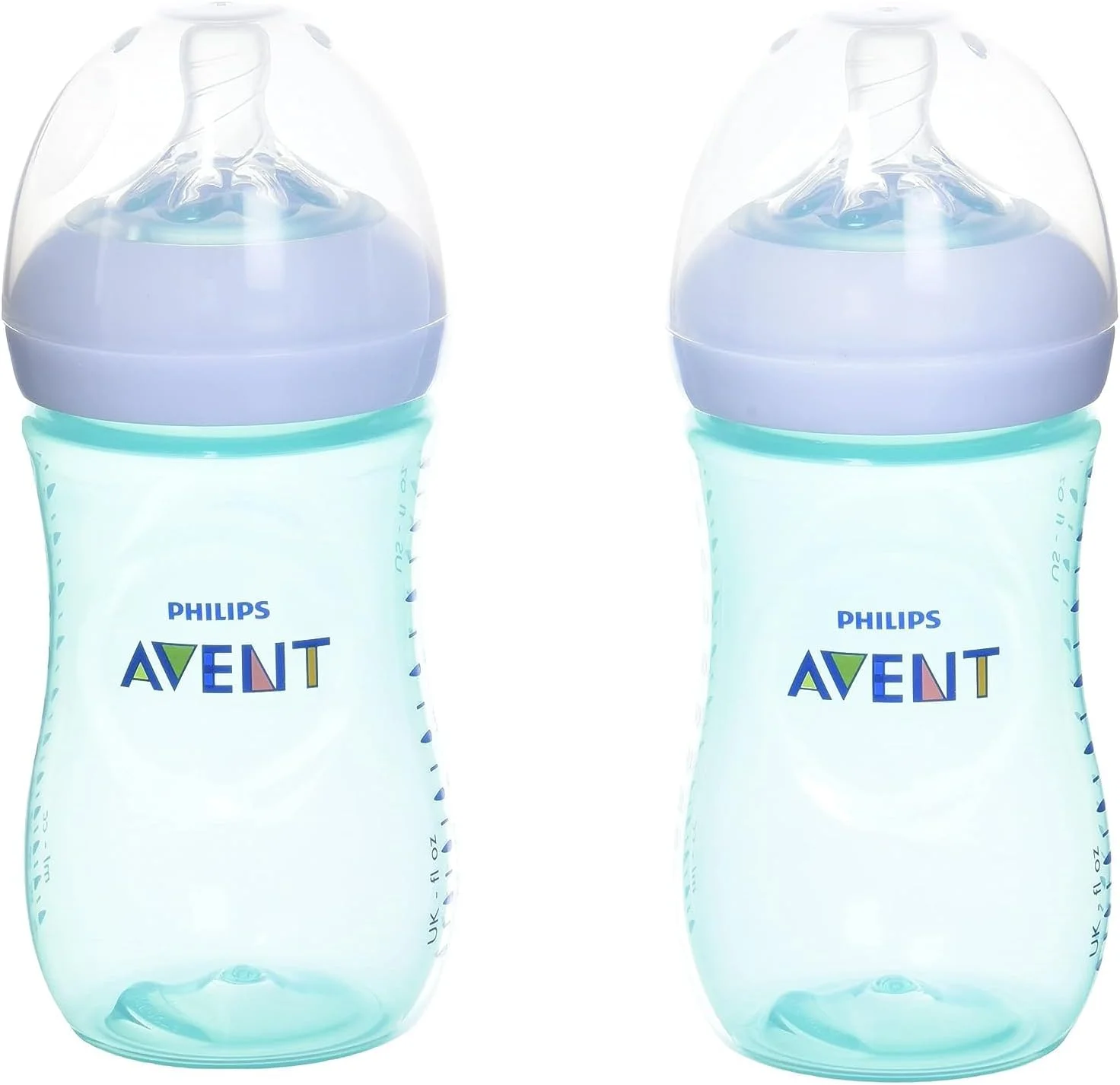 ست هدیه شیشه شیر نچرال اونت فیلیپس بنفش آبی 075020068729