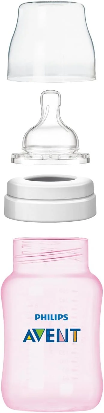 شیشه شیر کلاسیک پلاس صورتی اونت فیلیپس SCF564/27 (260 میلی لیتر/9 اونس) شیشه شیر کلاسیک پلاس صورتی اونت فیلیپس SCF564/27 (260 میلی لیتر/9 اونس)