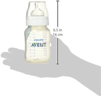 شیشه شیر ضد کولیک نوزاد Philips Avent با دریچه AirFree، شفاف، 9 اونس، بسته 4 عددی، SCF403/44 شیشه شیر ضد کولیک نوزاد Philips Avent با دریچه AirFree، شفاف، 9 اونس، بسته 4 عددی، SCF403/44