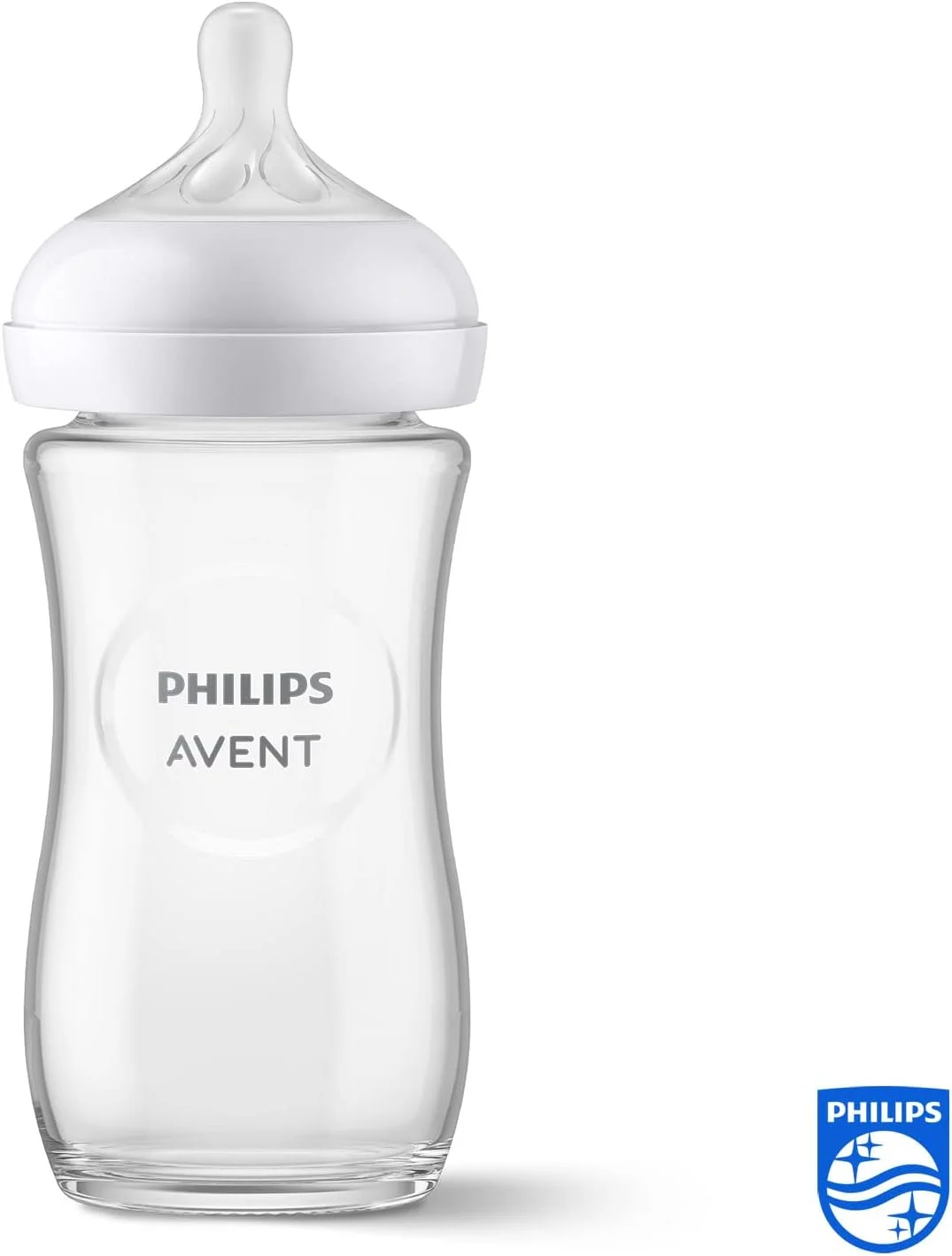 شیشه شیر پیرکس نچرال Philips Avent SCY933/01 با سرشیشه پاسخگو 240 میلی لیتر بسته 2 عددی شیشه شیر پیرکس نچرال Philips Avent SCY933/01 با سرشیشه پاسخگو 240 میلی لیتر بسته 2 عددی