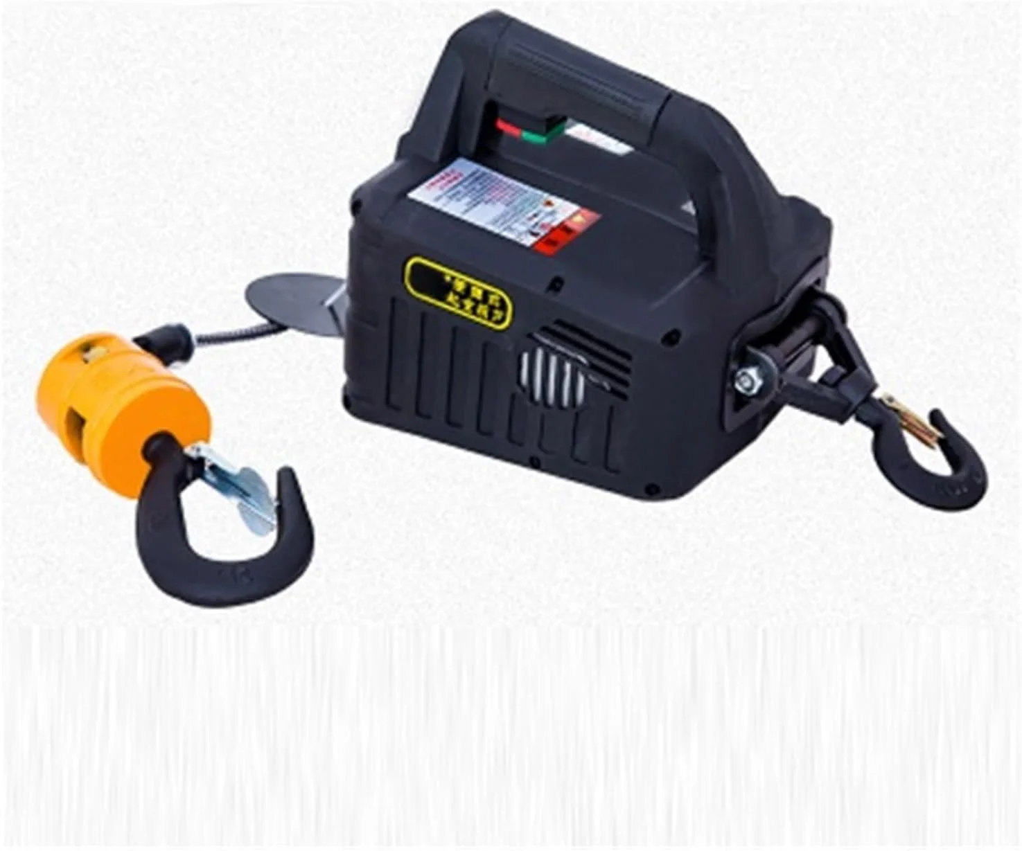 بالابر برقی WQZZDStar Power 500 کیلوگرم، بالابر جرثقیل کنترل از راه دور، بالابر برقی سیم بکسلی، بالابر پوسته آلومینیومی، بالابر کوچک خانگی داخلی (کنترل از راه دور 200 کیلوگرم 19 متر) (دستی 300 کیلوگرم 11.8 متر)