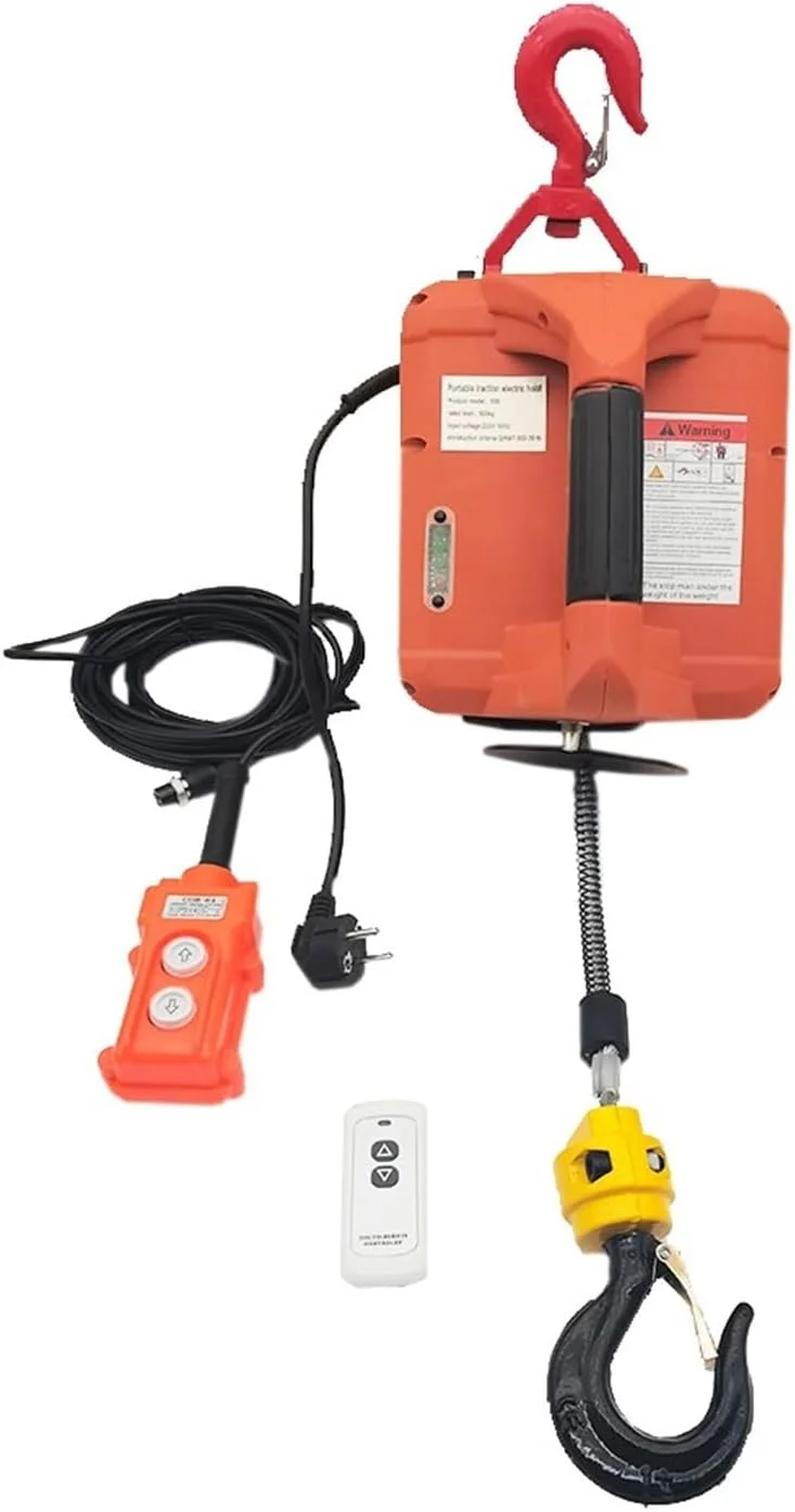 بالابر برقی WQZZDStar Power 500 کیلوگرم، بالابر جرثقیل کنترل از راه دور، بالابر برقی سیم بکسلی، بالابر پوسته آلومینیومی، بالابر کوچک خانگی داخلی (کنترل از راه دور 200 کیلوگرم 19 متر) (دستی 300 کیلوگرم 11.8 متر) بالابر برقی WQZZDStar Power 500 کیلوگرم، بالابر جرثقیل کنترل از راه دور، بالابر برقی سیم بکسلی، بالابر پوسته آلومینیومی، بالابر کوچک خانگی داخلی (کنترل از راه دور 200 کیلوگرم 19 متر) (دستی 300 کیلوگرم 11.8 متر)