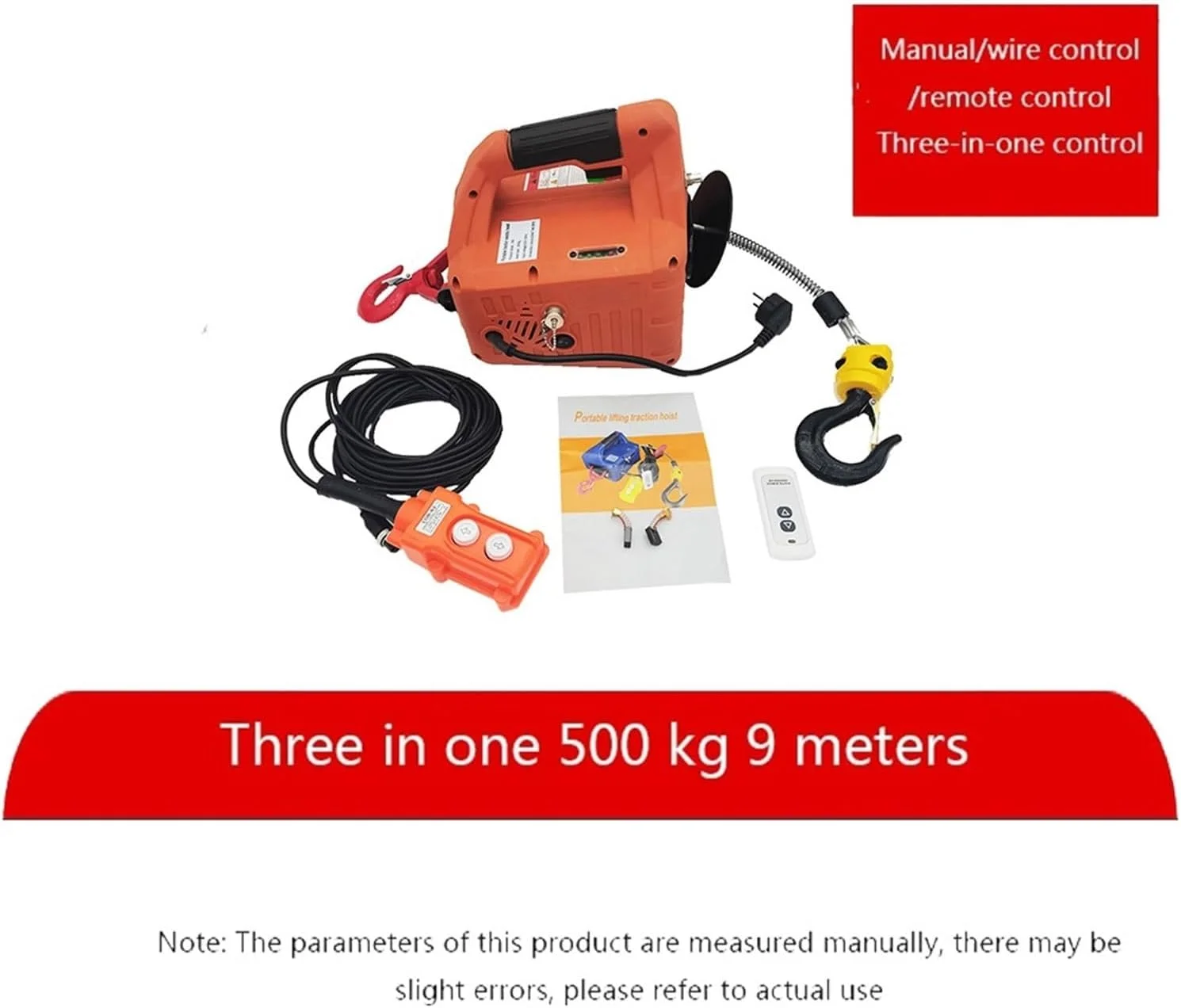 بالابر برقی WQZZDStar Power 500 کیلوگرم، بالابر جرثقیل کنترل از راه دور، بالابر برقی سیم بکسلی، بالابر پوسته آلومینیومی، بالابر کوچک خانگی داخلی (کنترل از راه دور 200 کیلوگرم 19 متر) (دستی 300 کیلوگرم 11.8 متر) بالابر برقی WQZZDStar Power 500 کیلوگرم، بالابر جرثقیل کنترل از راه دور، بالابر برقی سیم بکسلی، بالابر پوسته آلومینیومی، بالابر کوچک خانگی داخلی (کنترل از راه دور 200 کیلوگرم 19 متر) (دستی 300 کیلوگرم 11.8 متر)