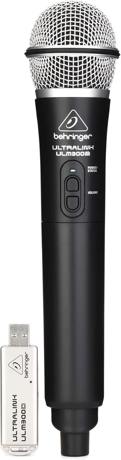 میکروفون دستی Behringer Ulm300Usb به همراه گیرنده USB دو حالته Ulm300D