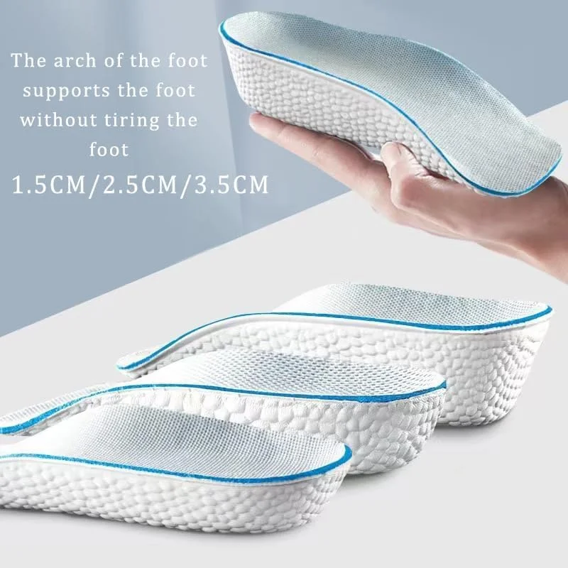 کفی افزایش قد SANZEZ COOLive، بالشتک ارتوپدی برای پلانتار فاسیایتیس، کف پای صاف، تاندونیت آشیل - کفی طبی قوس دار با بالشتک های بلند، کفی تسکین دهنده پا (2 جفت) (مشکی، 3.5 سانتی متر) کفی افزایش قد SANZEZ COOLive، بالشتک ارتوپدی برای پلانتار فاسیایتیس، کف پای صاف، تاندونیت آشیل - کفی طبی قوس دار با بالشتک های بلند، کفی تسکین دهنده پا (2 جفت) (مشکی، 3.5 سانتی متر)