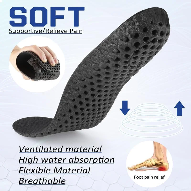 ریمووت 2 جفت کفی طبی راحت، کفی ورزشی، کفی کفش مردانه با قابلیت تهویه و بالشتک، کفی طبی برای کفش کار، کفش ورزشی، کفش پیاده روی، مشکی، سایز 46 ریمووت 2 جفت کفی طبی راحت، کفی ورزشی، کفی کفش مردانه با قابلیت تهویه و بالشتک، کفی طبی برای کفش کار، کفش ورزشی، کفش پیاده روی، مشکی، سایز 46