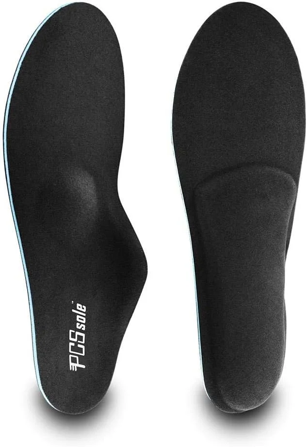 کفی طبی PCssole برای کف پای صاف، پشتیبانی از قوس پا برای درد پاشنه، فاشیای کف پا، کفی برای ورزش، اوقات فراغت، کار - مشکی - EU43-44 (28 سانتی متر) کفی طبی PCssole برای کف پای صاف، پشتیبانی از قوس پا برای درد پاشنه، فاشیای کف پا، کفی برای ورزش، اوقات فراغت، کار - مشکی - EU43-44 (28 سانتی متر)