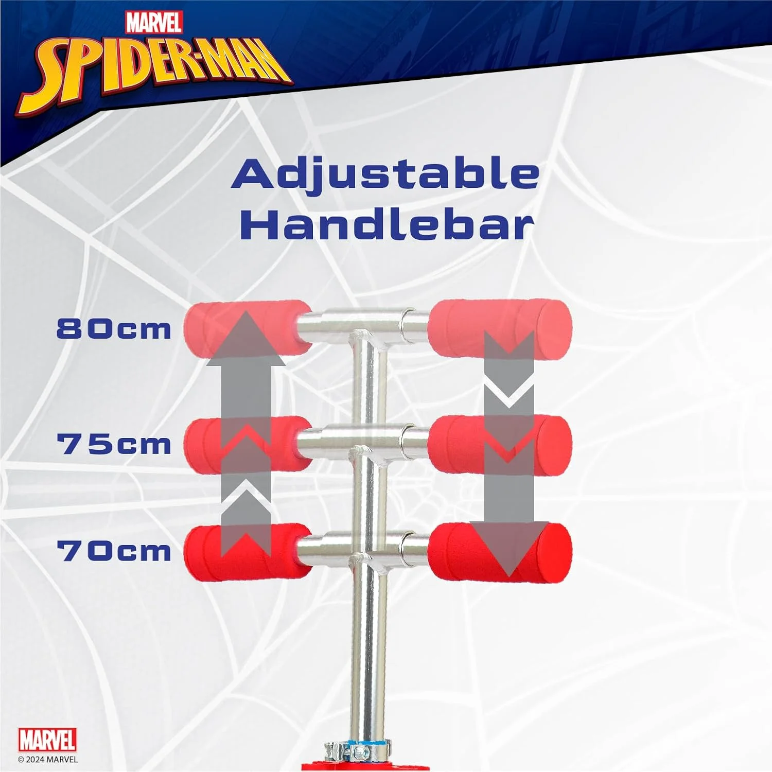 اسکوتر اسپایدرمن 2 SPARTAN - با چراغ LED آبی، SP-7059 اسکوتر اسپایدرمن 2 SPARTAN - با چراغ LED آبی، SP-7059