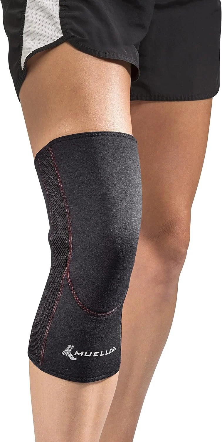 آستین زانوی پاتلا بسته راحت Mueller Sports Medicine، سایز XXX-بزرگ، 0.44 پوند، مشکی