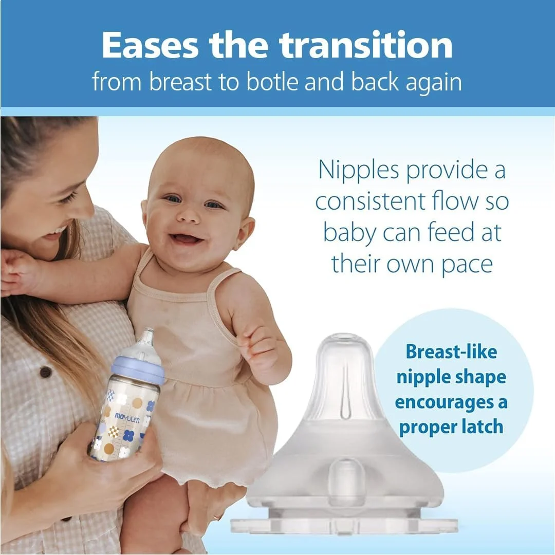 شیشه شیر کودک همه کاره مویوم PPSU، شیشه شیر 270 میلی لیتری برای نوزادان شیرخوار با سرشیشه، ضد نفخ، گردن پهن، پایه ثابت ضد لغزش، تمیز کردن آسان، شیشه شیر طبیعی کودک، نسخه Dear Dear، صورتی مرجانی شیشه شیر کودک همه کاره مویوم PPSU، شیشه شیر 270 میلی لیتری برای نوزادان شیرخوار با سرشیشه، ضد نفخ، گردن پهن، پایه ثابت ضد لغزش، تمیز کردن آسان، شیشه شیر طبیعی کودک، نسخه Dear Dear، صورتی مرجانی