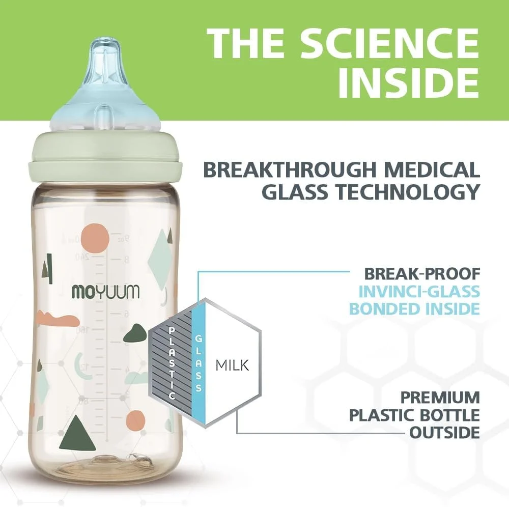 شیشه شیر کودک همه کاره مویوم PPSU، شیشه شیر 270 میلی لیتری برای نوزادان شیرخوار با سرشیشه، ضد نفخ، گردن پهن، پایه ثابت ضد لغزش، تمیز کردن آسان، شیشه شیر طبیعی کودک، نسخه Dear Dear، صورتی مرجانی شیشه شیر کودک همه کاره مویوم PPSU، شیشه شیر 270 میلی لیتری برای نوزادان شیرخوار با سرشیشه، ضد نفخ، گردن پهن، پایه ثابت ضد لغزش، تمیز کردن آسان، شیشه شیر طبیعی کودک، نسخه Dear Dear، صورتی مرجانی