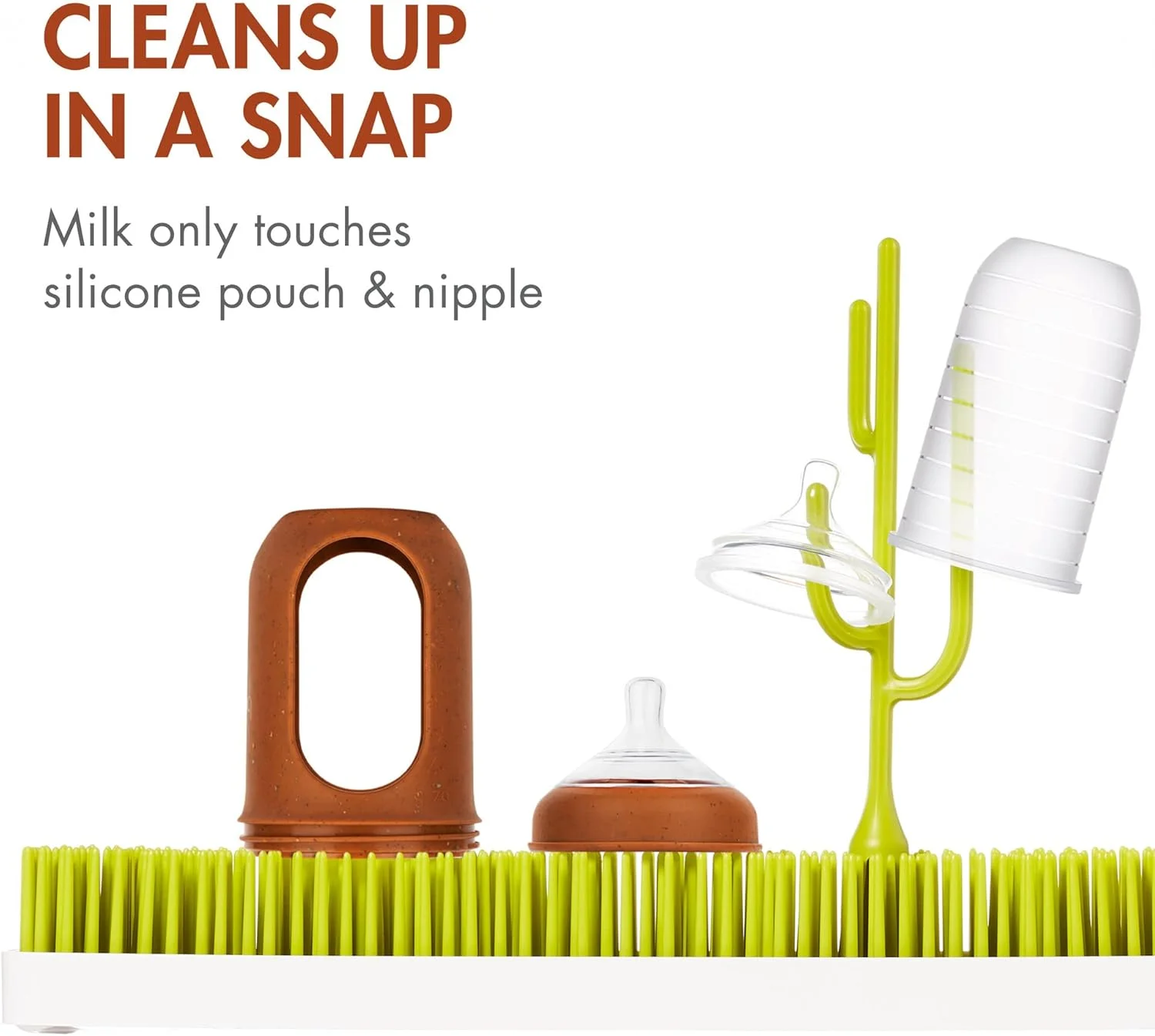 شیشه شیر کودک سیلیکونی قابل استفاده مجدد Boon Nursh - سرشیشه جریان متوسط - شیشه شیر سیلیکونی و سرشیشه - لوازم ضروری تغذیه کودک - خالدار - 3-6 ماه - 3 عدد - 8 اونس شیشه شیر کودک سیلیکونی قابل استفاده مجدد Boon Nursh - سرشیشه جریان متوسط - شیشه شیر سیلیکونی و سرشیشه - لوازم ضروری تغذیه کودک - خالدار - 3-6 ماه - 3 عدد - 8 اونس