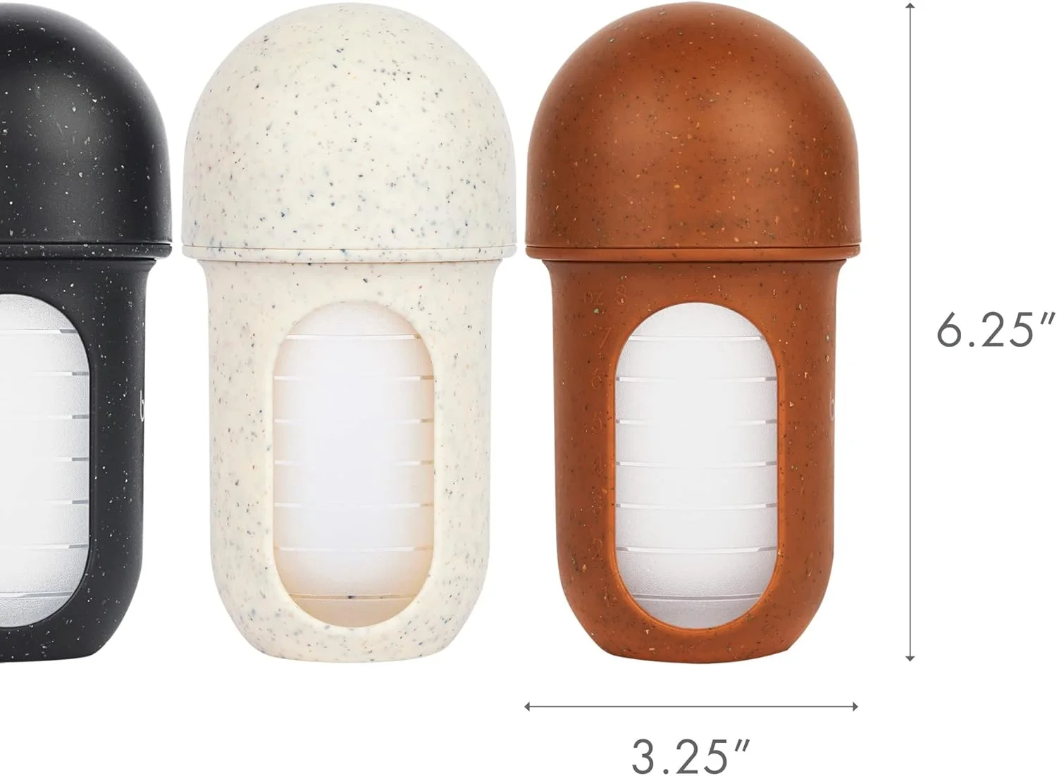 شیشه شیر کودک سیلیکونی قابل استفاده مجدد Boon Nursh - سرشیشه جریان متوسط - شیشه شیر سیلیکونی و سرشیشه - لوازم ضروری تغذیه کودک - خالدار - 3-6 ماه - 3 عدد - 8 اونس شیشه شیر کودک سیلیکونی قابل استفاده مجدد Boon Nursh - سرشیشه جریان متوسط - شیشه شیر سیلیکونی و سرشیشه - لوازم ضروری تغذیه کودک - خالدار - 3-6 ماه - 3 عدد - 8 اونس