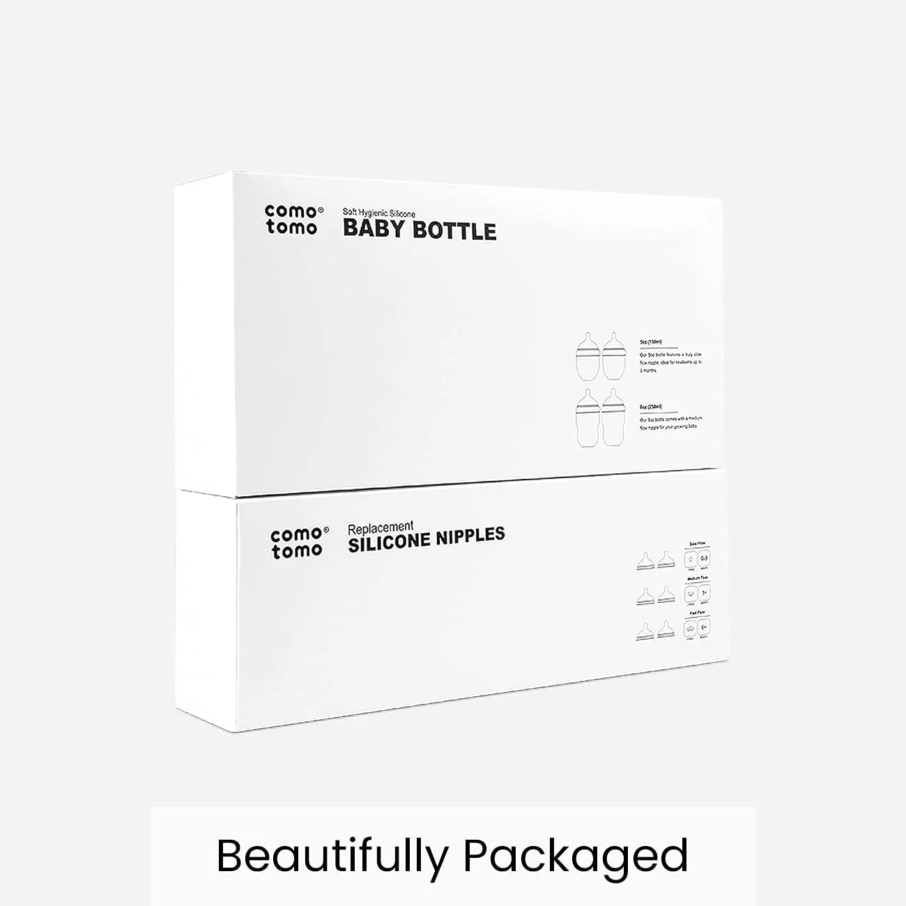 مجموعه شیشه شیر کودک Comotomo - بسته 4 عددی شیشه های سیلیکونی نرم (صورتی) به همراه 3 سری سرشیشه یدکی - دو عدد شیشه 150 میلی لیتری - دو عدد شیشه 250 میلی لیتری - سرشیشه های یدکی با جریان آهسته، متوسط و سریع مجموعه شیشه شیر کودک Comotomo - بسته 4 عددی شیشه های سیلیکونی نرم (صورتی) به همراه 3 سری سرشیشه یدکی - دو عدد شیشه 150 میلی لیتری - دو عدد شیشه 250 میلی لیتری - سرشیشه های یدکی با جریان آهسته، متوسط و سریع