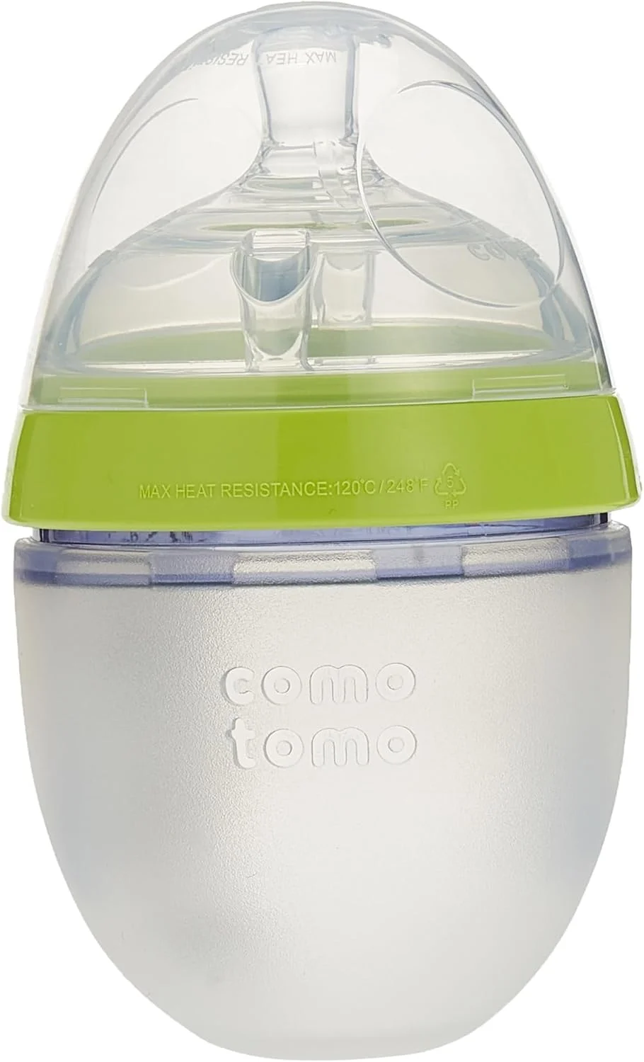 شیشه شیر کودک Comotomo با حس طبیعی، نرم و قابل انعطاف، تمیز کردن آسان، شیشه ضد نفخ دوقلو برای نوزادان و نوزادان تازه متولد شده 150 میلی لیتر، سبز (بسته 1 عددی) شیشه شیر کودک Comotomo با حس طبیعی، نرم و قابل انعطاف، تمیز کردن آسان، شیشه ضد نفخ دوقلو برای نوزادان و نوزادان تازه متولد شده 150 میلی لیتر، سبز (بسته 1 عددی)
