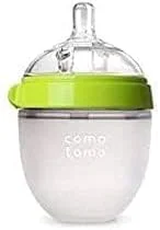 شیشه شیر کودک Comotomo با حس طبیعی، نرم و قابل انعطاف، تمیز کردن آسان، شیشه ضد نفخ دوقلو برای نوزادان و نوزادان تازه متولد شده 150 میلی لیتر، سبز (بسته 1 عددی) شیشه شیر کودک Comotomo با حس طبیعی، نرم و قابل انعطاف، تمیز کردن آسان، شیشه ضد نفخ دوقلو برای نوزادان و نوزادان تازه متولد شده 150 میلی لیتر، سبز (بسته 1 عددی)