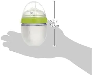 شیشه شیر کودک Comotomo با حس طبیعی، نرم و قابل انعطاف، تمیز کردن آسان، شیشه ضد نفخ دوقلو برای نوزادان و نوزادان تازه متولد شده 150 میلی لیتر، سبز (بسته 1 عددی) شیشه شیر کودک Comotomo با حس طبیعی، نرم و قابل انعطاف، تمیز کردن آسان، شیشه ضد نفخ دوقلو برای نوزادان و نوزادان تازه متولد شده 150 میلی لیتر، سبز (بسته 1 عددی)