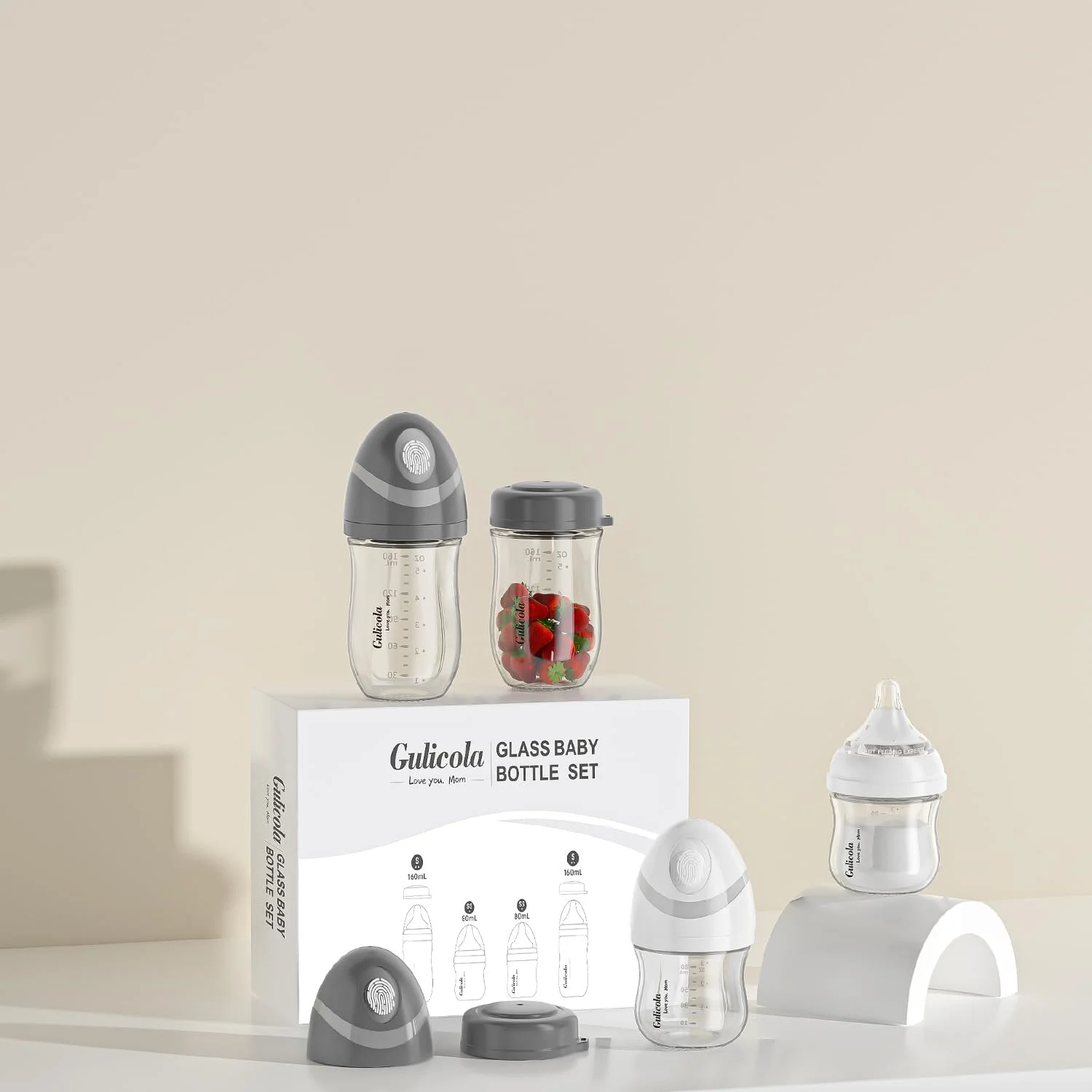 شیشه شیر پیرکس کودک گالیکولا (ست هدیه 4 عددی، کلاسیک) شیشه شیر پیرکس کودک گالیکولا (ست هدیه 4 عددی، کلاسیک)