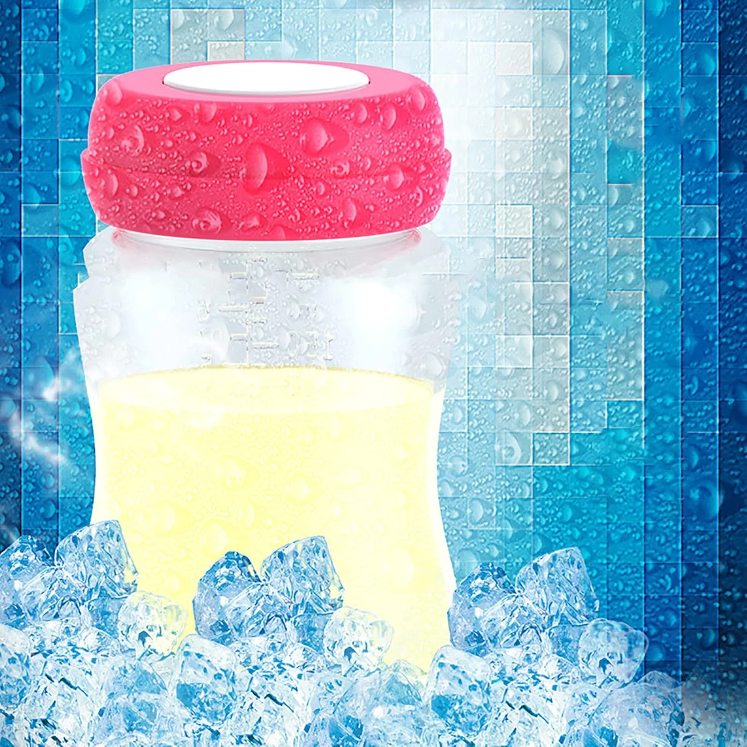 شیشه شیر مادر فرن، 4 عدد شیشه شیر با دهانه عریض و ضد نشت با واشر سیلیکونی برای بیرون از منزل شیشه شیر مادر فرن، 4 عدد شیشه شیر با دهانه عریض و ضد نشت با واشر سیلیکونی برای بیرون از منزل