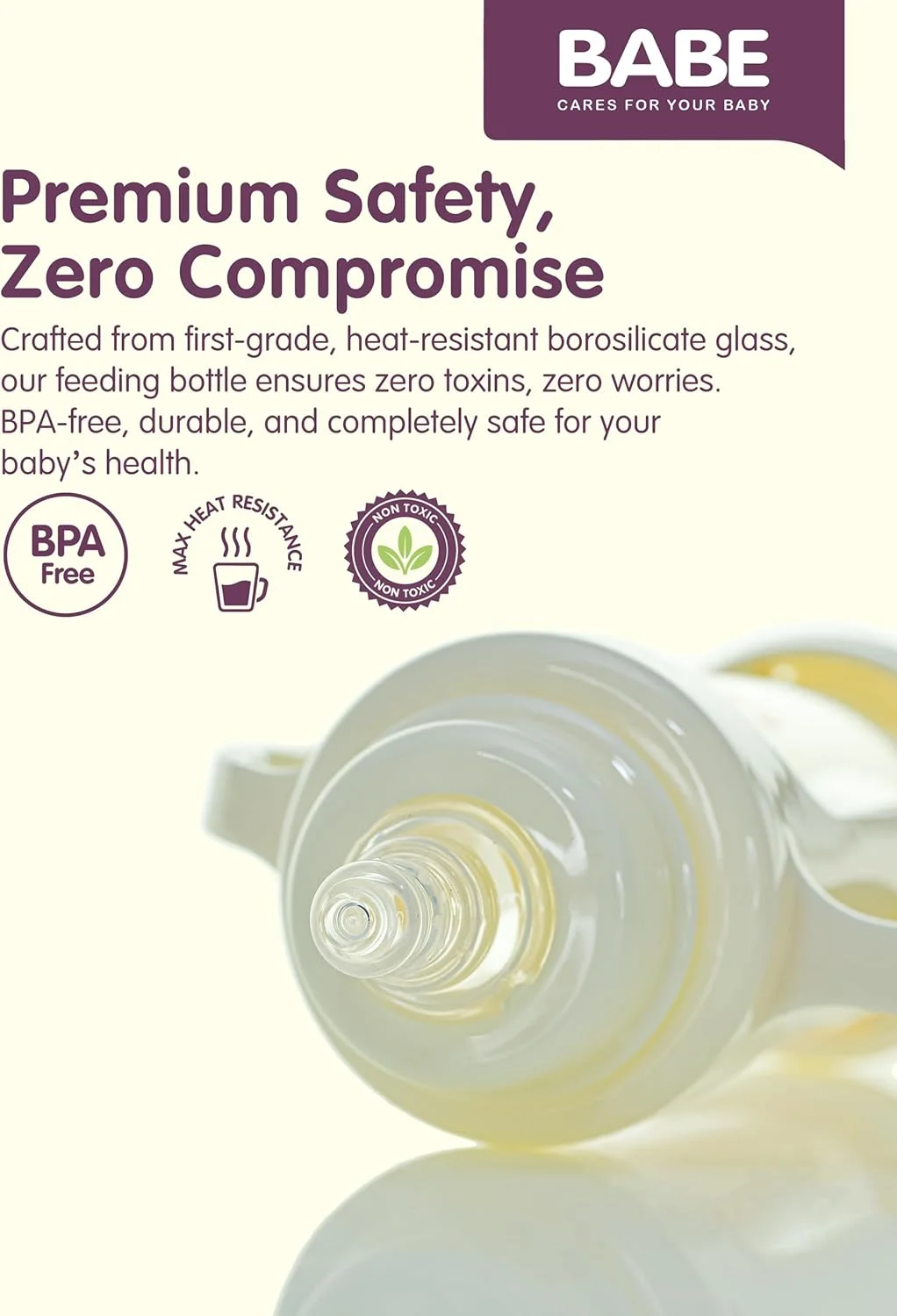 شیشه شیر پیرکس کودک با روکش 240 میلی لیتر (8 اونس) بزرگ - پیشنهاد ویژه با زمان محدود - (بسته 2 عددی) بزرگ 240 میلی لیتر + متوسط 120 میلی لیتر شیشه شیر پیرکس کودک با روکش 240 میلی لیتر (8 اونس) بزرگ - پیشنهاد ویژه با زمان محدود - (بسته 2 عددی) بزرگ 240 میلی لیتر + متوسط 120 میلی لیتر