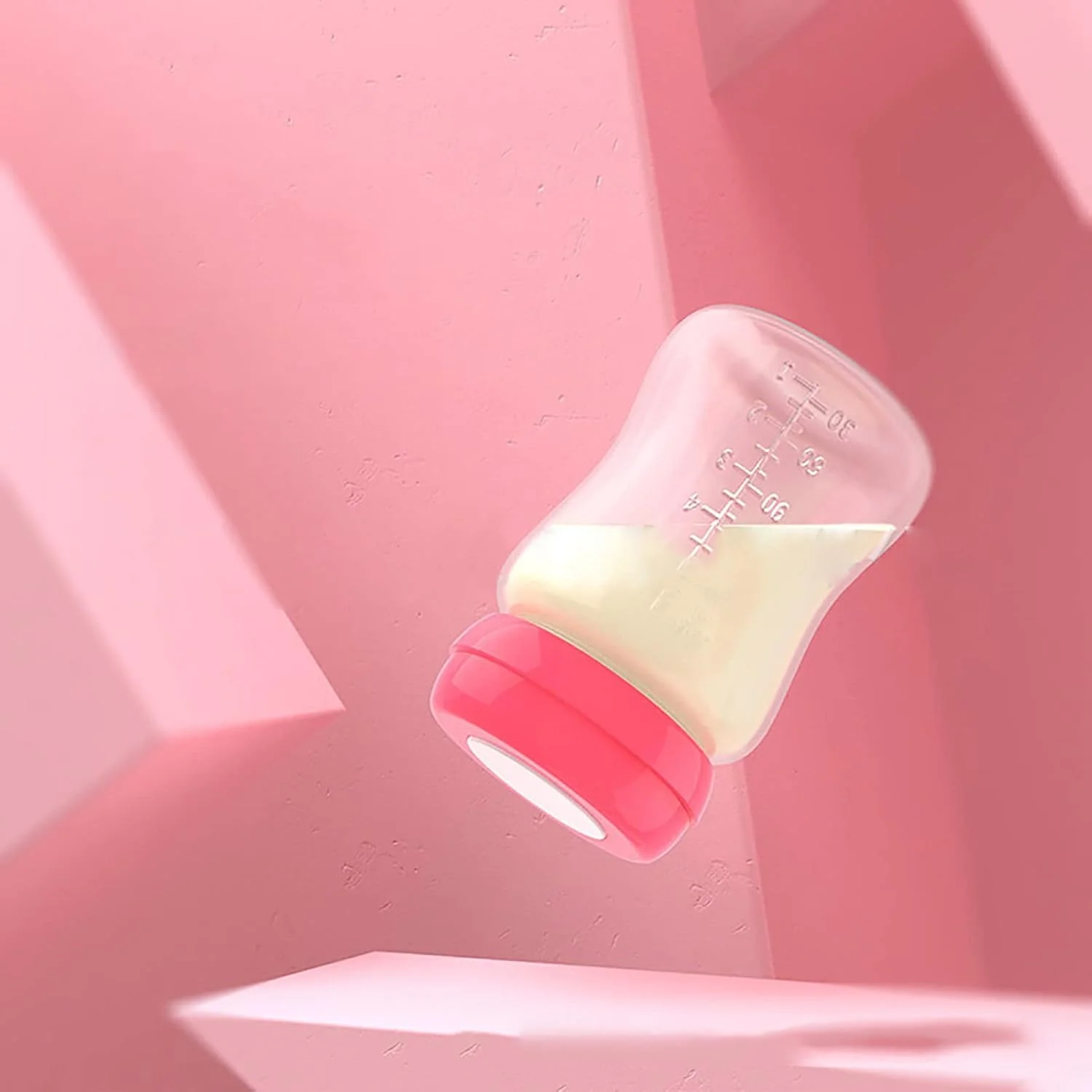 شیشه شیر مادر فرن، 4 عدد شیشه شیر با دهانه عریض و ضد نشت با واشر سیلیکونی برای بیرون از منزل شیشه شیر مادر فرن، 4 عدد شیشه شیر با دهانه عریض و ضد نشت با واشر سیلیکونی برای بیرون از منزل