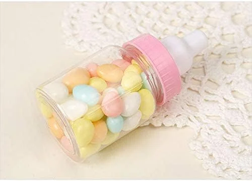 گیفت مهمانی سیسمونی با Emma، بسته 24 عددی شیشه شیر کوچک آبی برای پسر و دختر، کیسه هدیه، جعبه هدیه، شیشه شیر کوچک پلاستیکی، لوازم سیسمونی (24 عدد صورتی) گیفت مهمانی سیسمونی با Emma، بسته 24 عددی شیشه شیر کوچک آبی برای پسر و دختر، کیسه هدیه، جعبه هدیه، شیشه شیر کوچک پلاستیکی، لوازم سیسمونی (24 عدد صورتی)