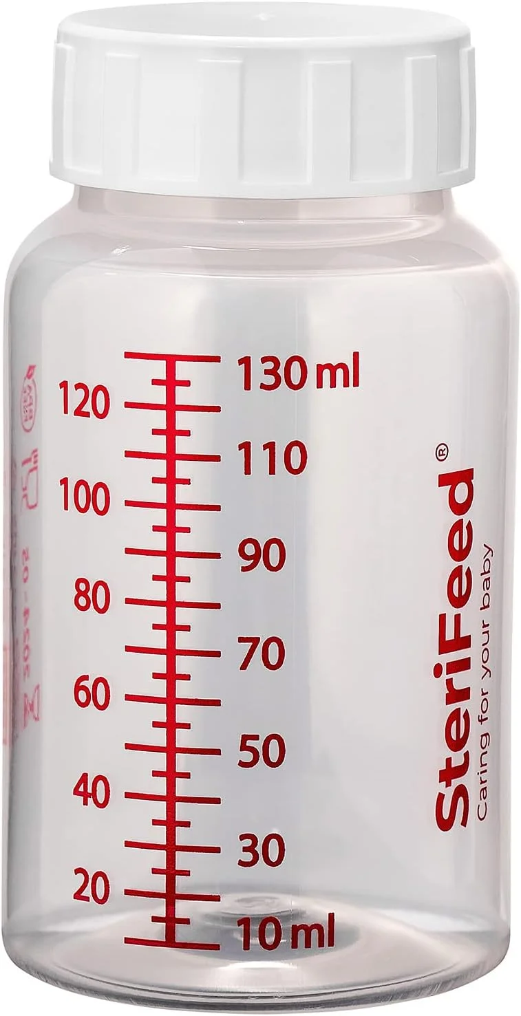 شیشه شیر استری فید، قابل استفاده مجدد، استریل، 130 میلی لیتر، بسته 10 عددی