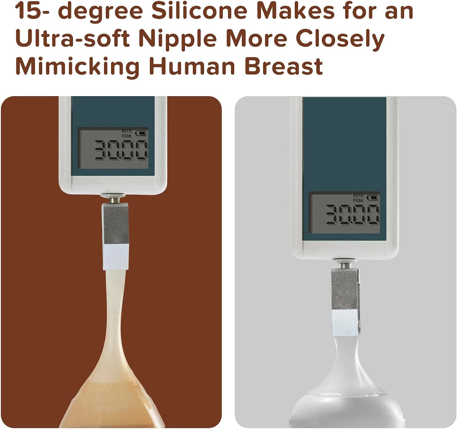 شیشه شیر ضد نفخ طبیعی PPSU Thyseed، شبیه ساز سینه مادر، مناسب نوزادان، مشابه سینه مادر، برای نوزادانی که شیشه شیر را نمی پذیرند، مناسب دختر و پسر، تغذیه با شیر خشک، ضد گاز، 240 میلی لیتر (8oz)، 3 ماه به بالا شیشه شیر ضد نفخ طبیعی PPSU Thyseed، شبیه ساز سینه مادر، مناسب نوزادان، مشابه سینه مادر، برای نوزادانی که شیشه شیر را نمی پذیرند، مناسب دختر و پسر، تغذیه با شیر خشک، ضد گاز، 240 میلی لیتر (8oz)، 3 ماه به بالا