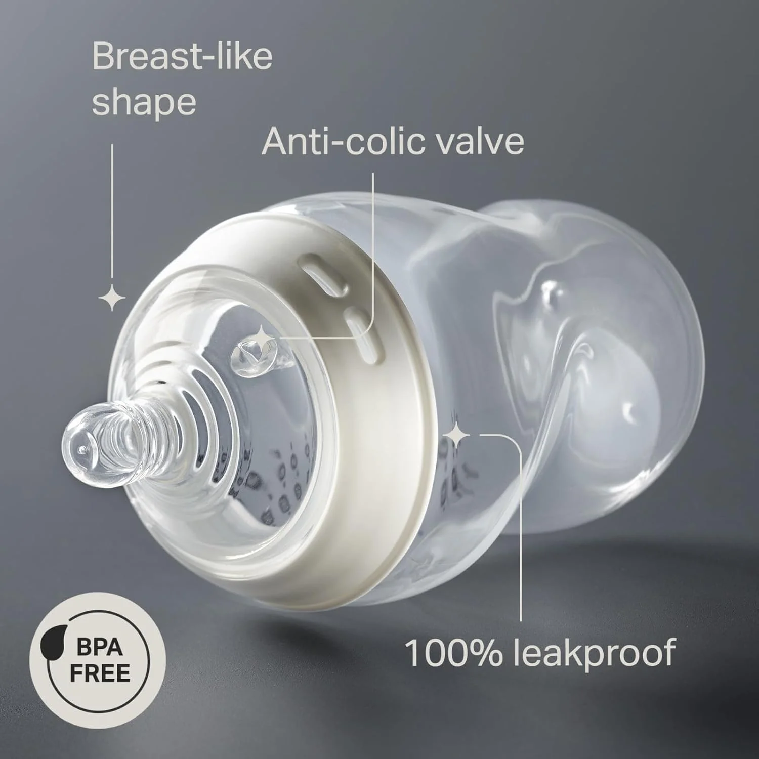 شیشه شیر ضد کولیک تامی تیپی Natural Start، فاقد BPA، 9oz، مناسب نوزادان 0+ ماه، جریان آهسته شبیه سینه مادر، طراحی شده برای انتقال آسان بین شیشه و سینه، صورتی، بسته 2 عددی شیشه شیر ضد کولیک تامی تیپی Natural Start، فاقد BPA، 9oz، مناسب نوزادان 0+ ماه، جریان آهسته شبیه سینه مادر، طراحی شده برای انتقال آسان بین شیشه و سینه، صورتی، بسته 2 عددی