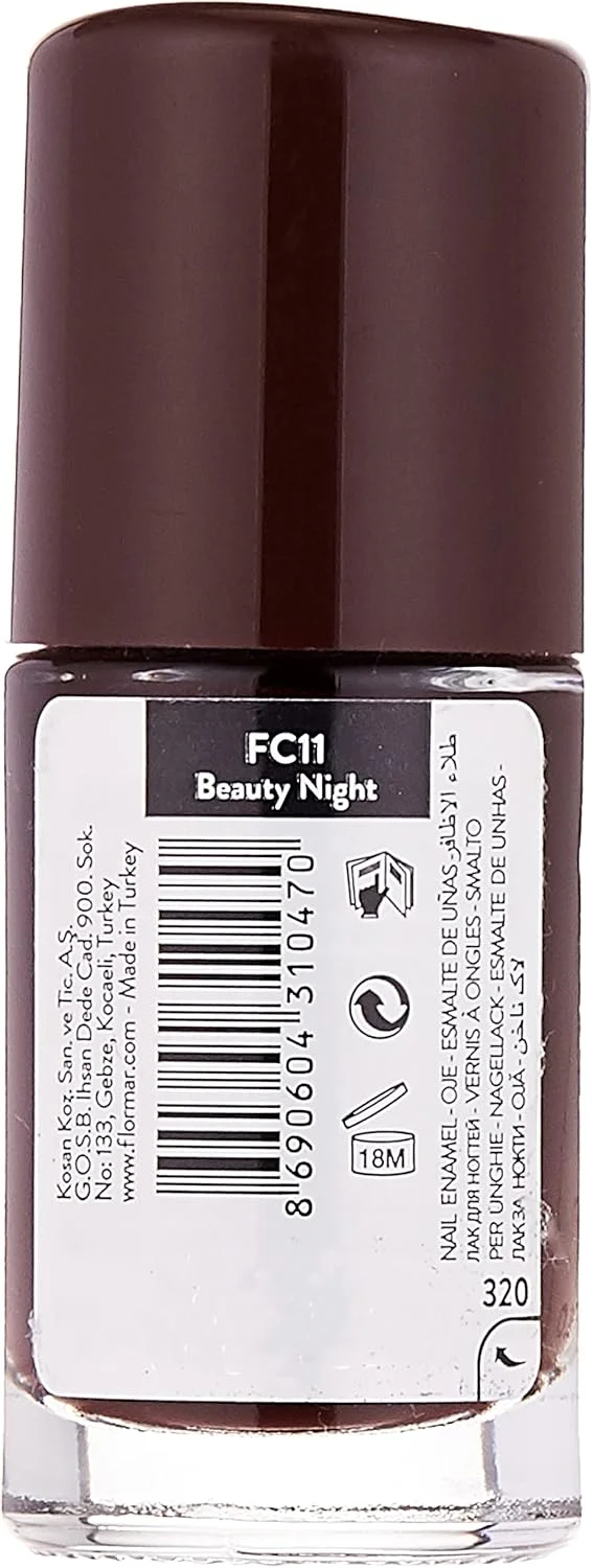 لاک ناخن فلورمار - Fc11 Beauty Night لاک ناخن فلورمار - Fc11 Beauty Night