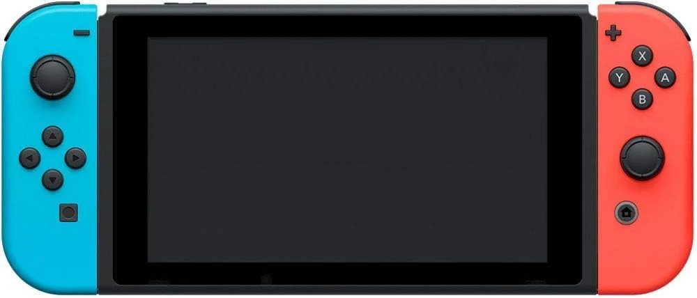 کنسول بازی نینتندو سوییچ با جوی-کان های نئون آبی و نئون قرمز - 32 گیگابایت، NTSC کنسول بازی نینتندو سوییچ با جوی-کان های نئون آبی و نئون قرمز - 32 گیگابایت، NTSC