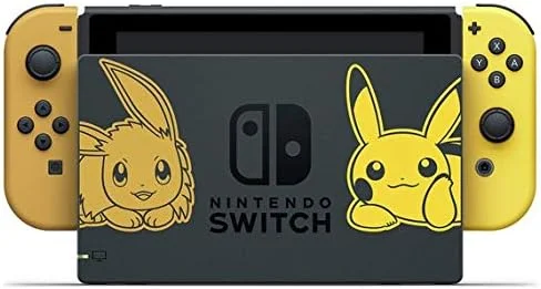 کنسول نینتندو سوییچ نسخه محدود Let's Go Pikachu به همراه جویکان، بازی از پیش نصب شده Pokemon Let's Go Pikachu + کنترلر Pokeball Plus کنسول نینتندو سوییچ نسخه محدود Let's Go Pikachu به همراه جویکان، بازی از پیش نصب شده Pokemon Let's Go Pikachu + کنترلر Pokeball Plus