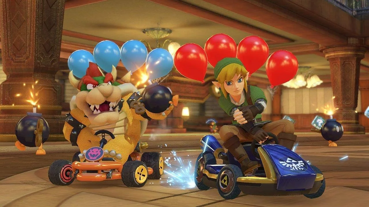 بسته لوازم جانبی نینتندو سوییچ Mario Kart 8 Deluxe بسته لوازم جانبی نینتندو سوییچ Mario Kart 8 Deluxe